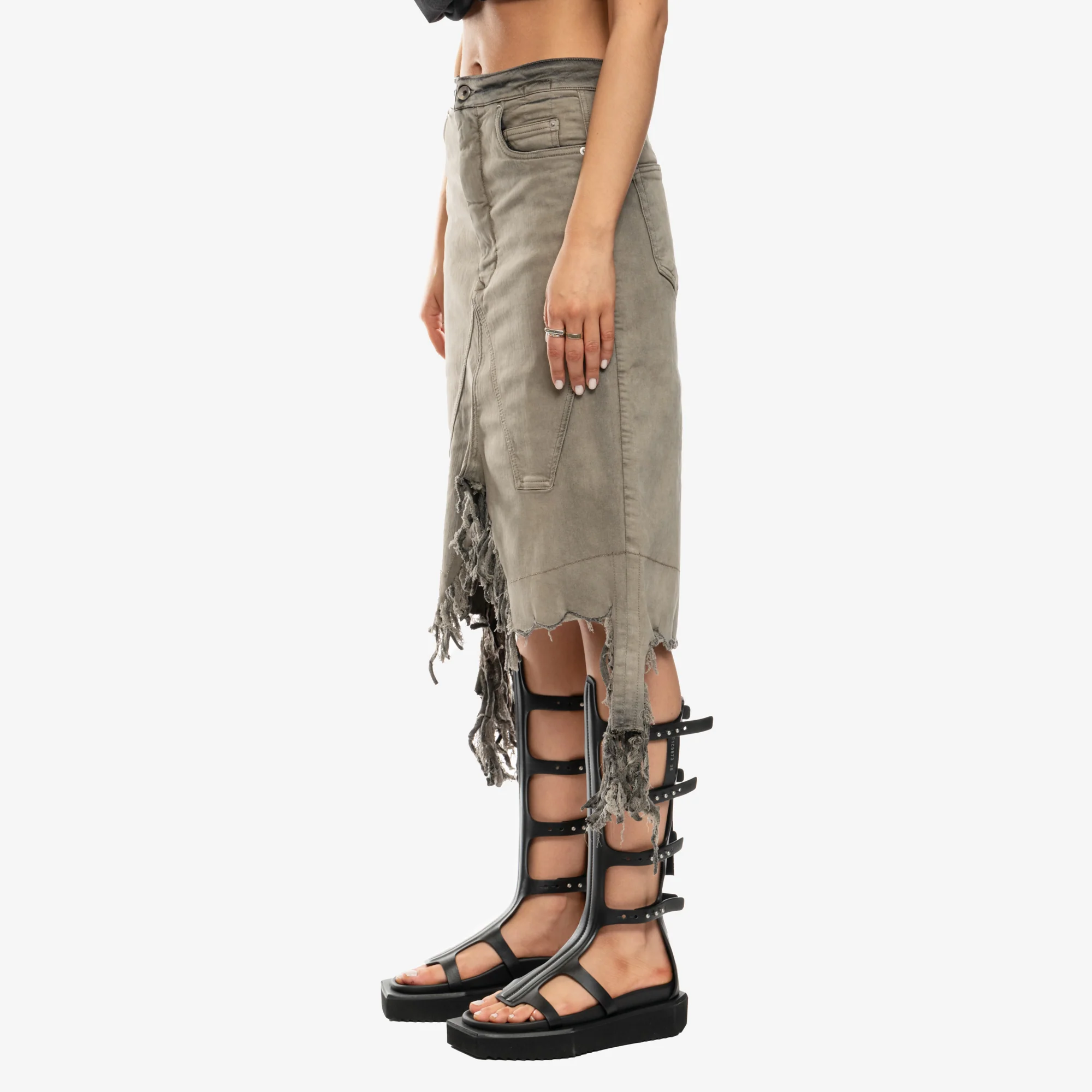 Womens Luxor Slivered Skirt - Image 3