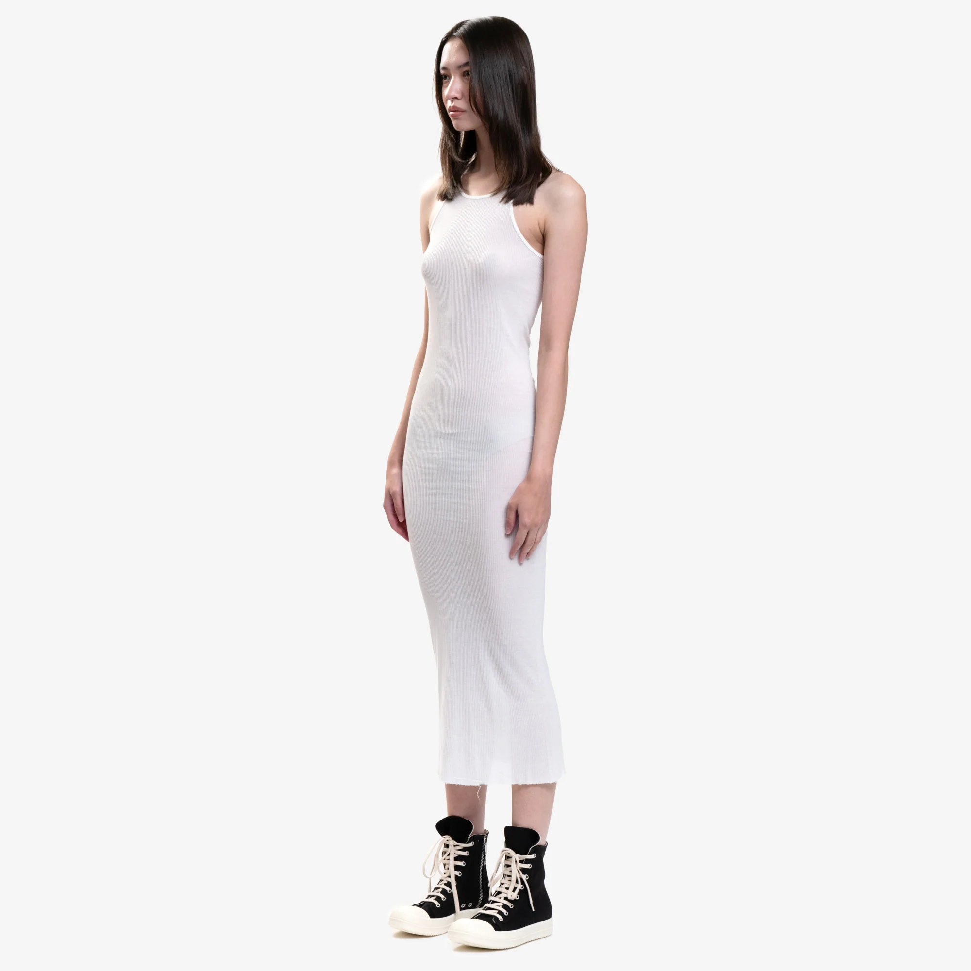 Womens Milk Tank Dress - Image 3