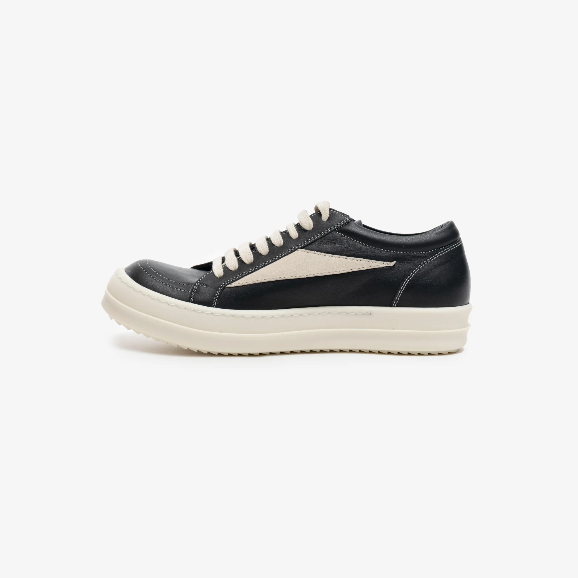 Womens Vintage Leather Sneakers - Image 4