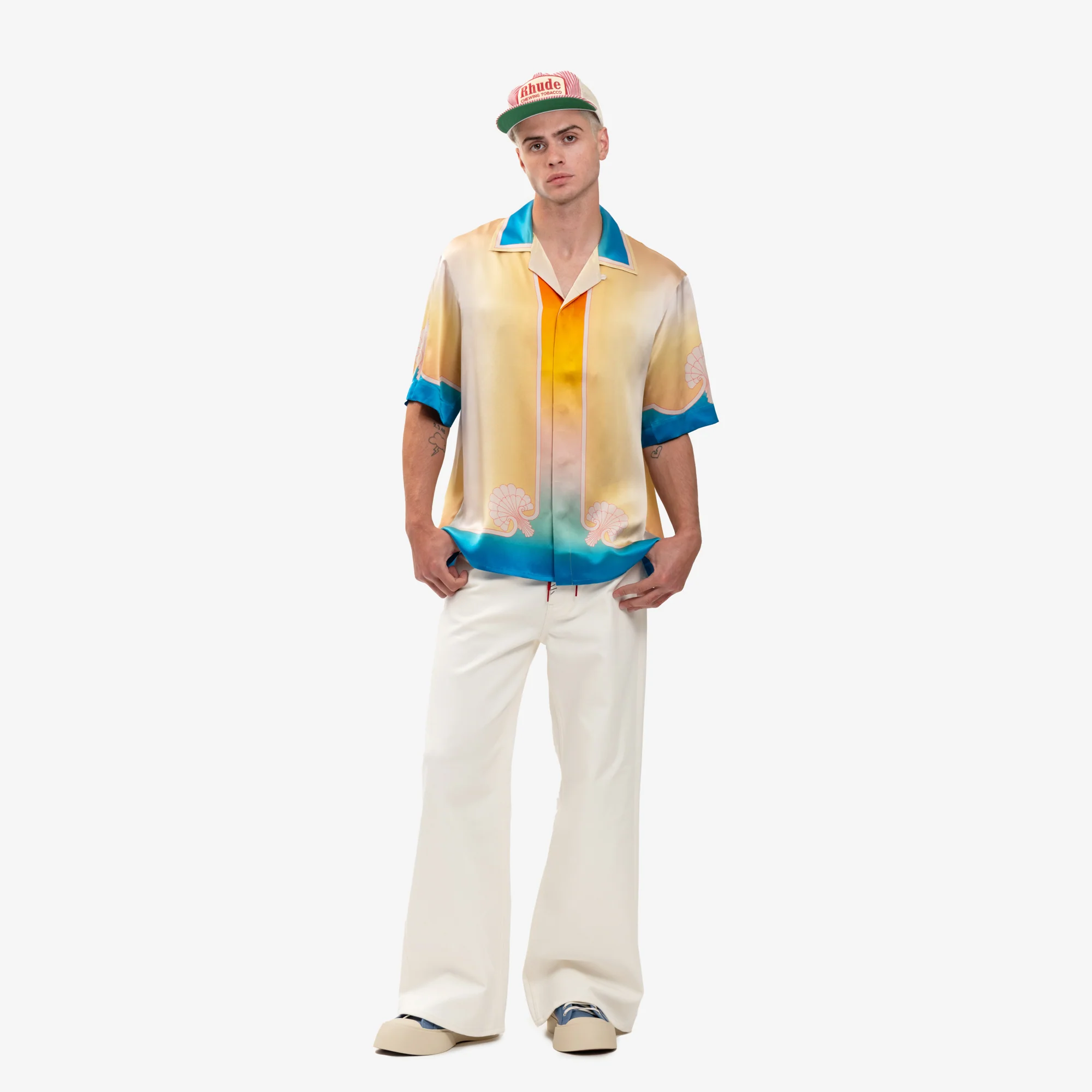 Larc Colore SS Silk Shirt - Image 2