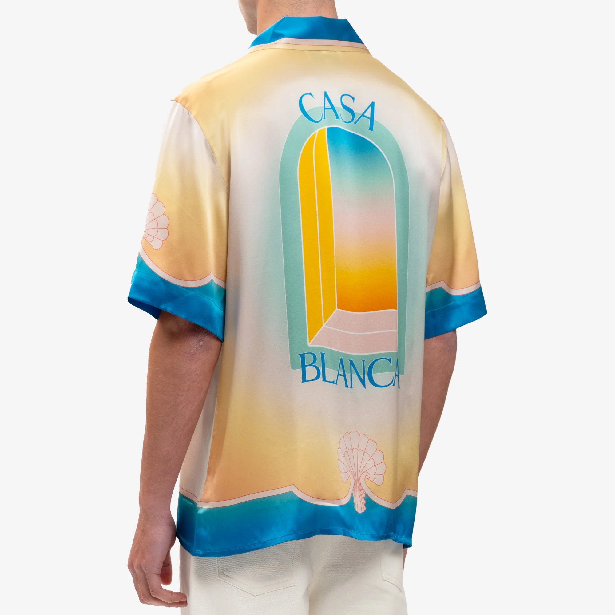 Larc Colore SS Silk Shirt - Image 4