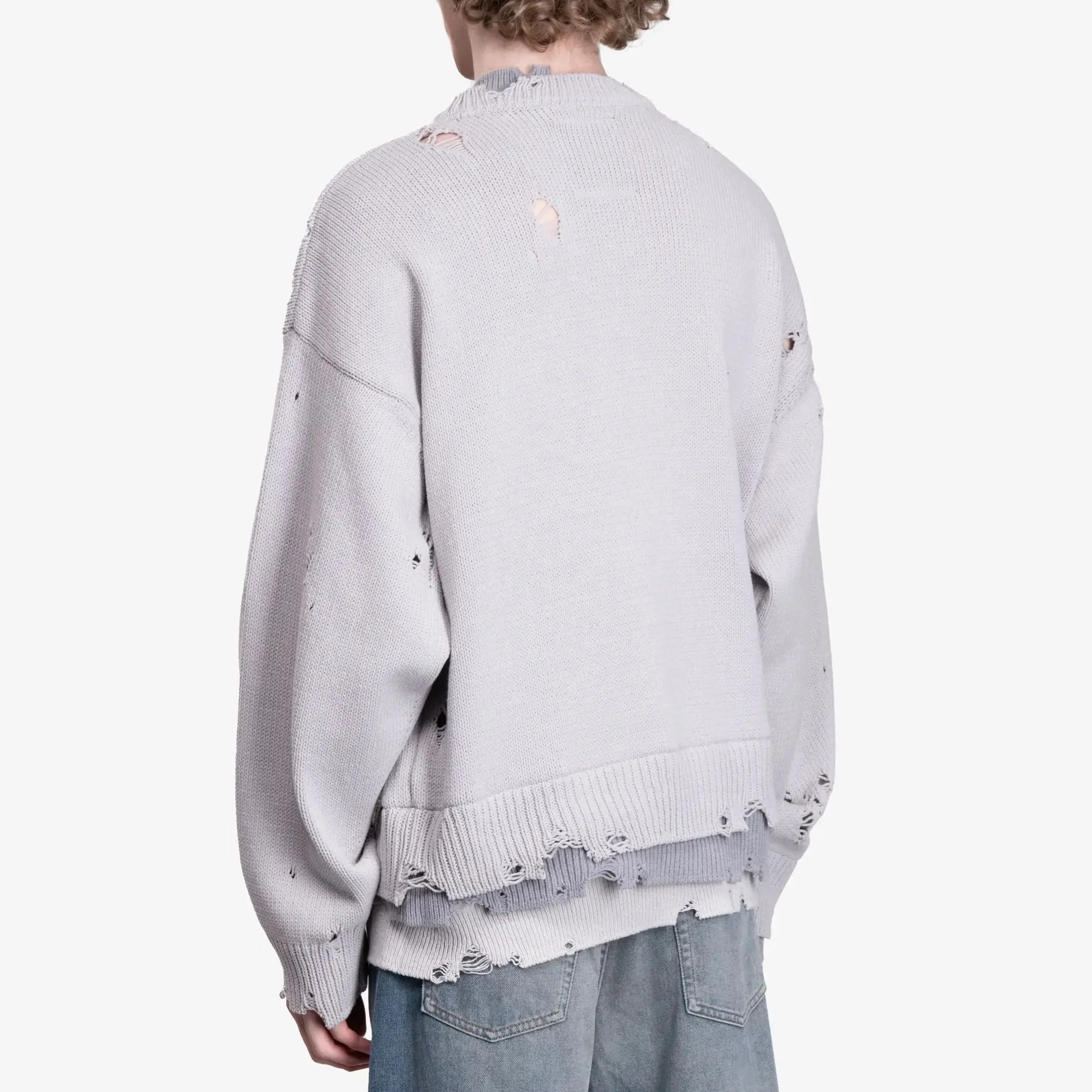 Layered Knit Sweater - Image 4