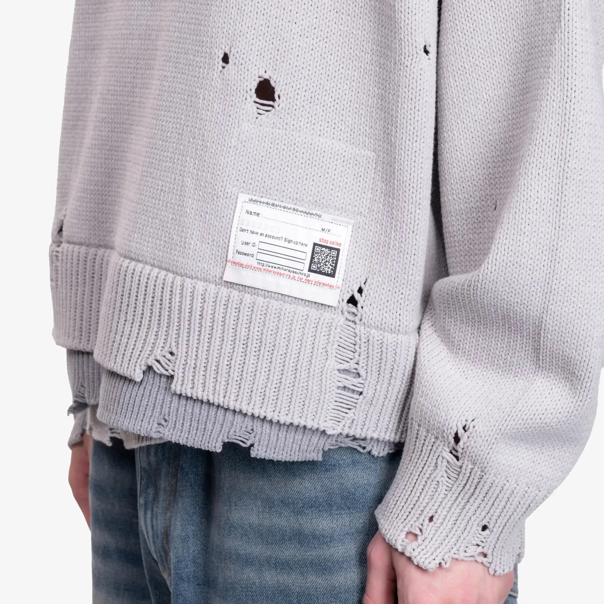 Layered Knit Sweater - Image 5