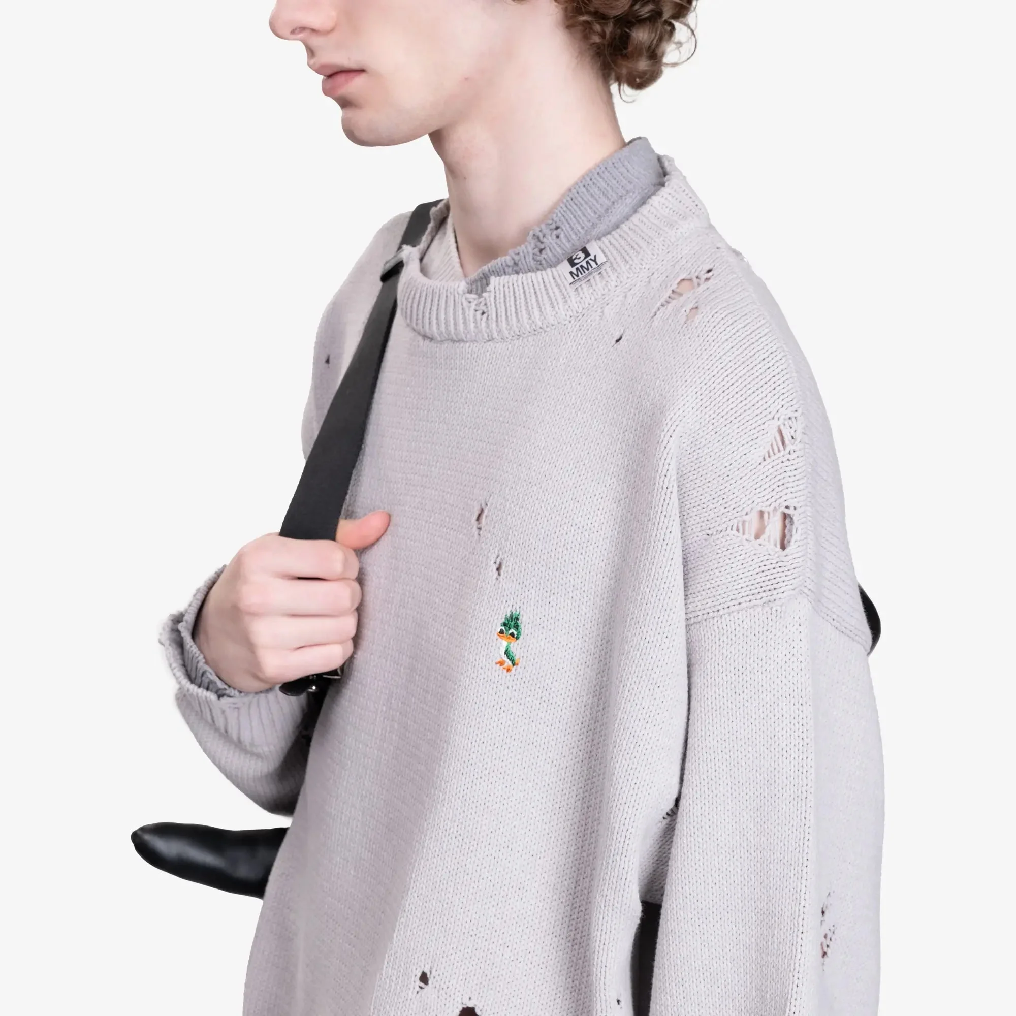 Layered Knit Sweater - Image 6