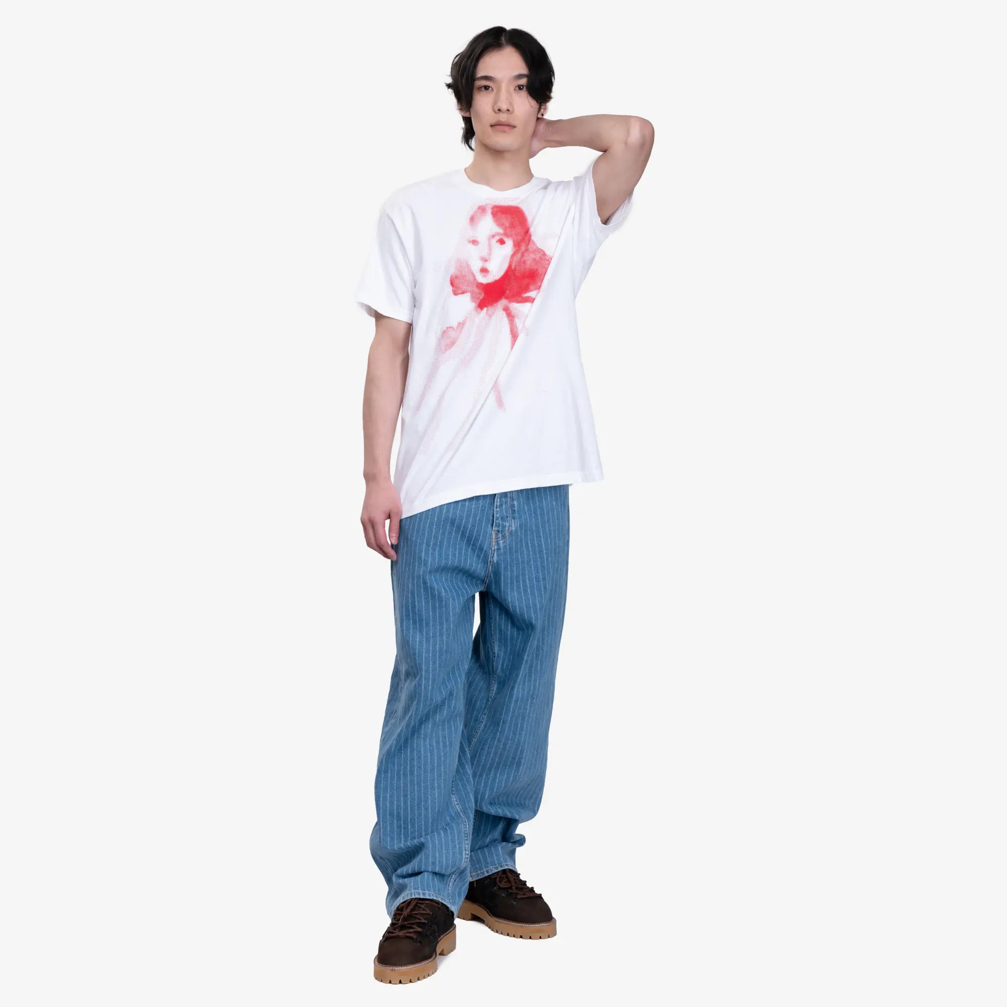 Le Jean Baggy Rayures - Image 2