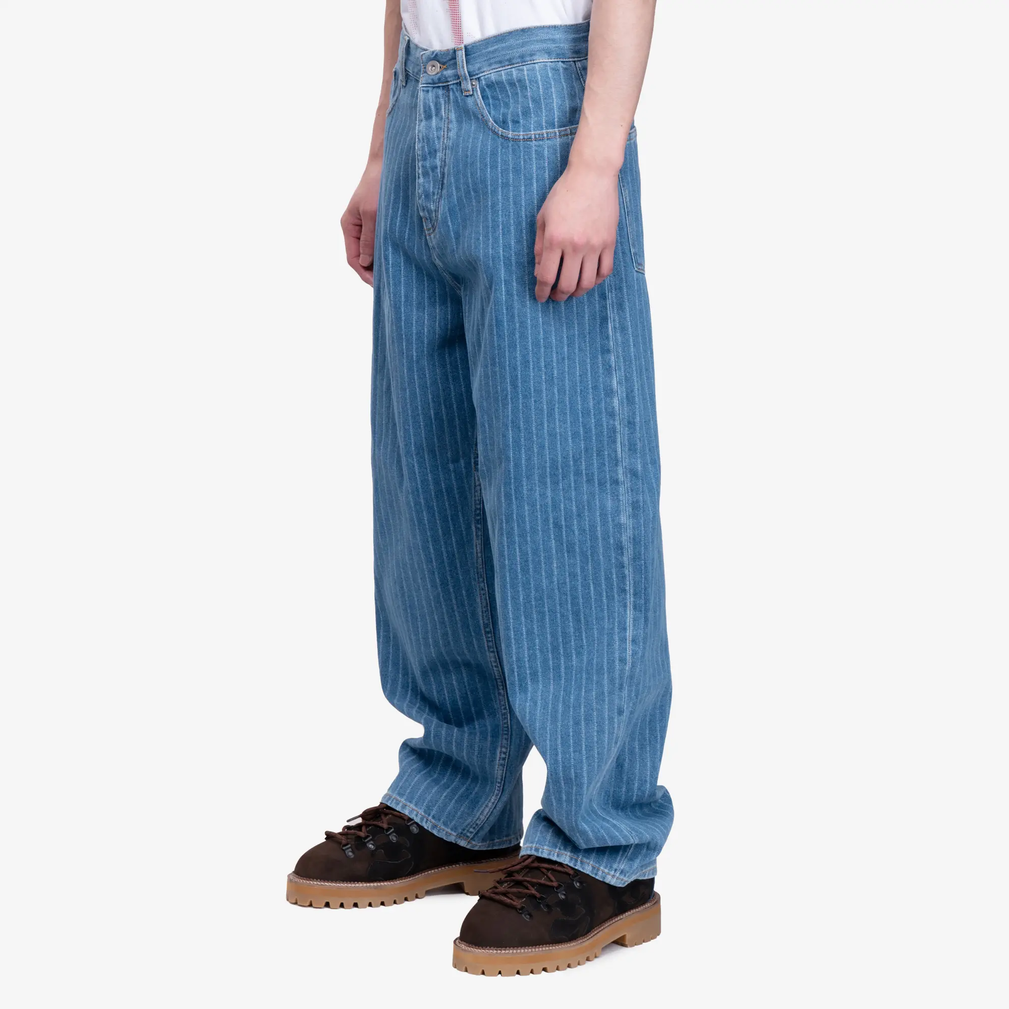 Le Jean Baggy Rayures - Image 3