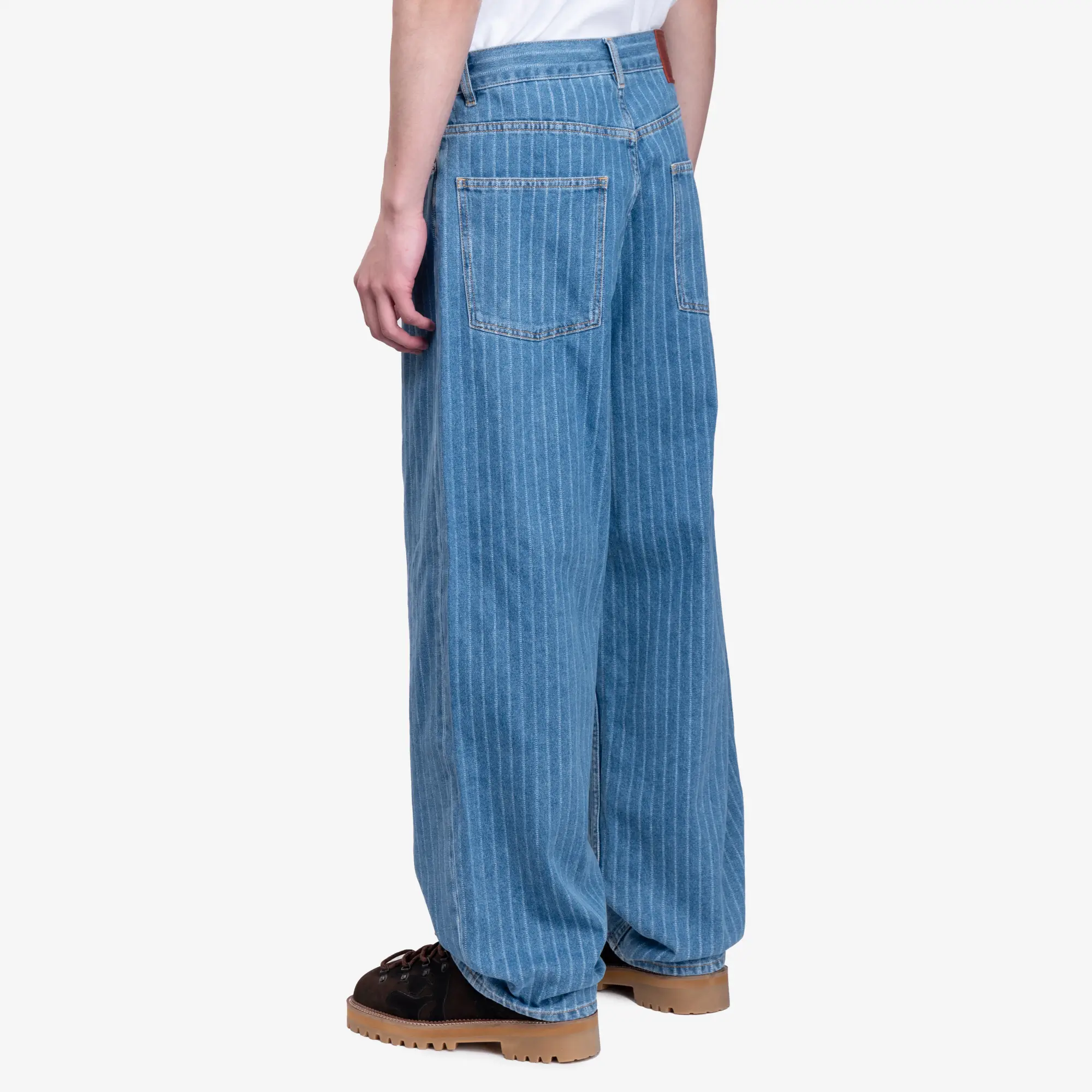 Le Jean Baggy Rayures - Image 4