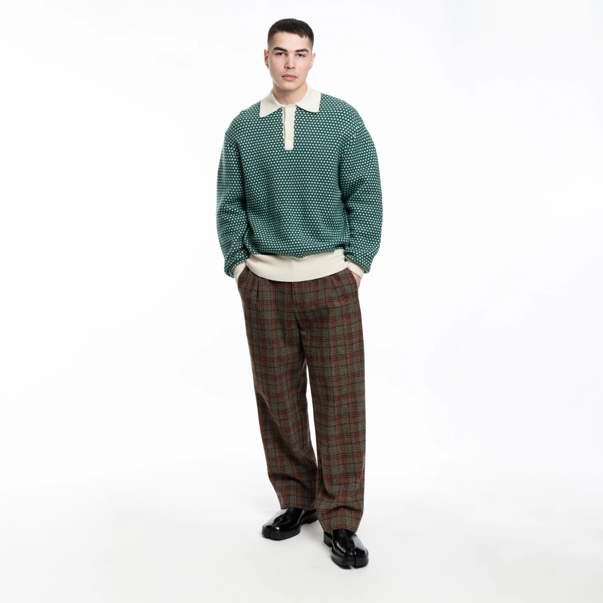 Le Pantalon Golfeur Tweed - Image 2