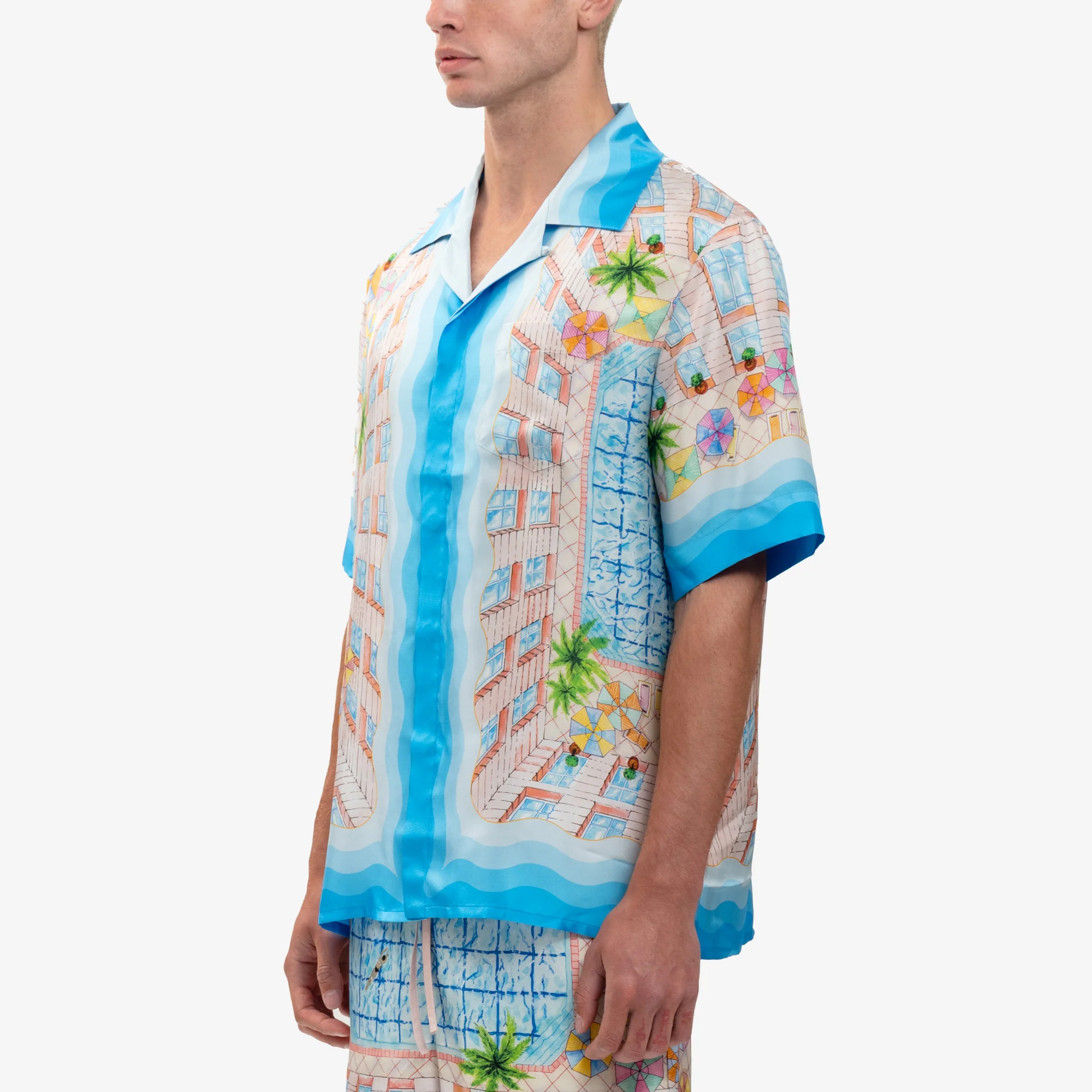 Le Plongeon SS Silk Shirt - Image 3