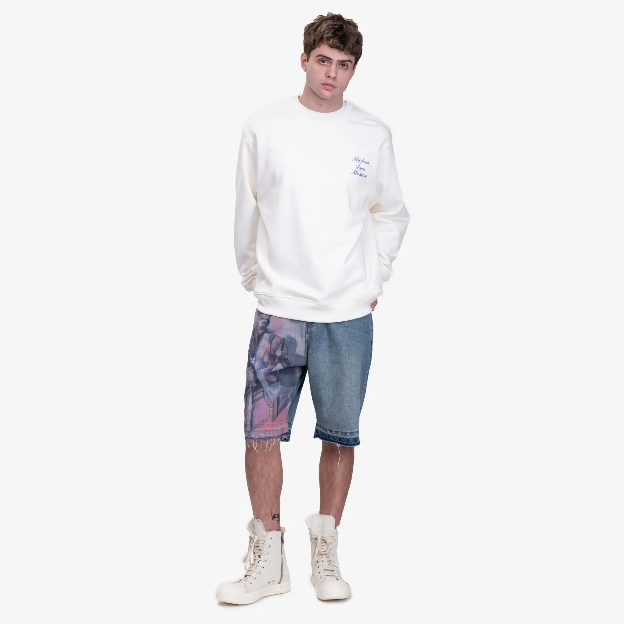 Le Sweatshirt Slogan Cursive - Image 2