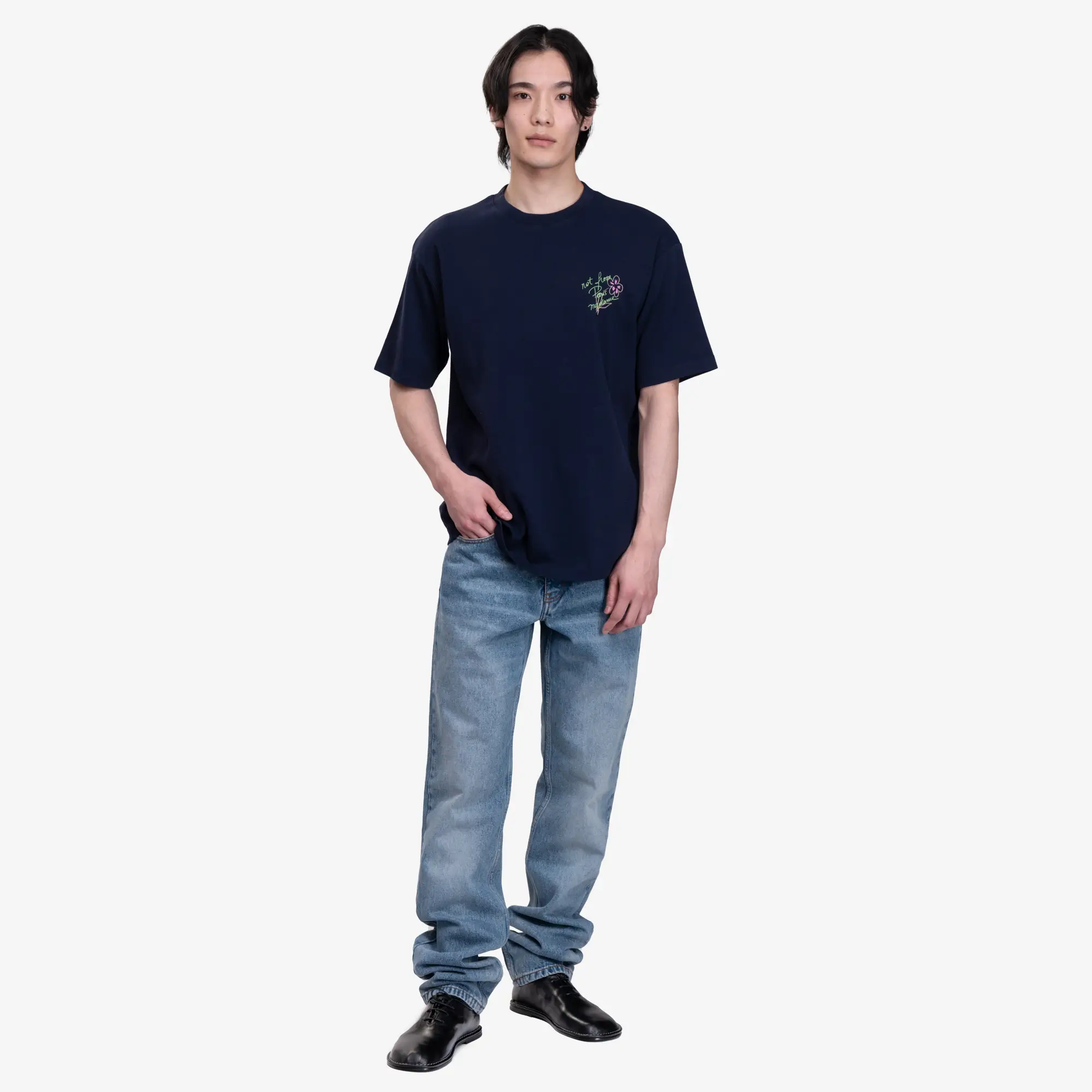 Le T-Shirt Slogan Esquisse - Image 2