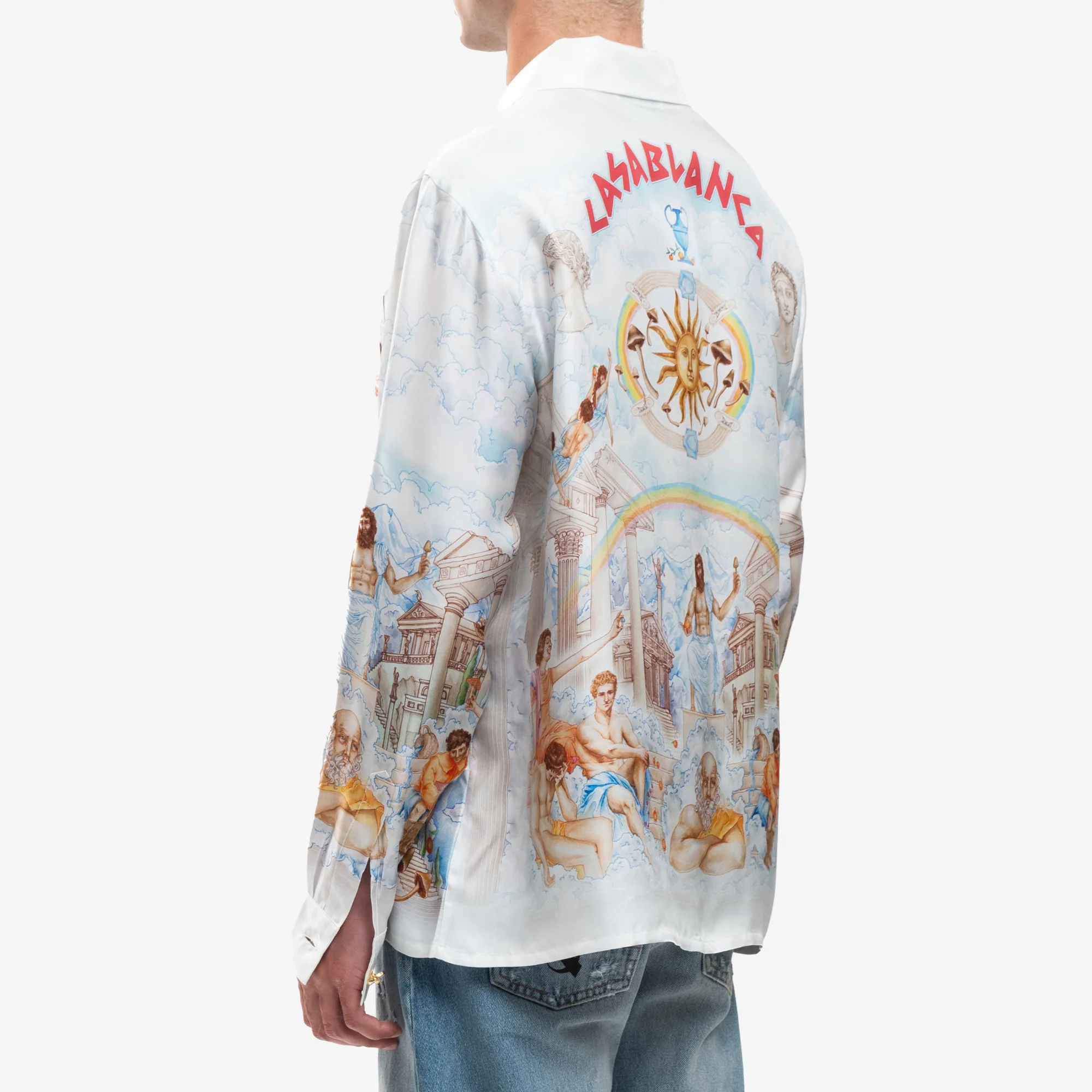 Le Temple du Savoir Silk Shirt - Image 4