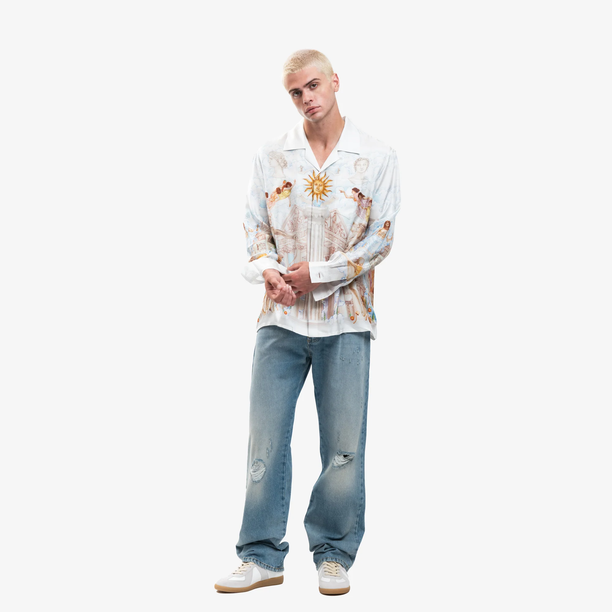 Le Temple du Savoir Silk Shirt - Image 5