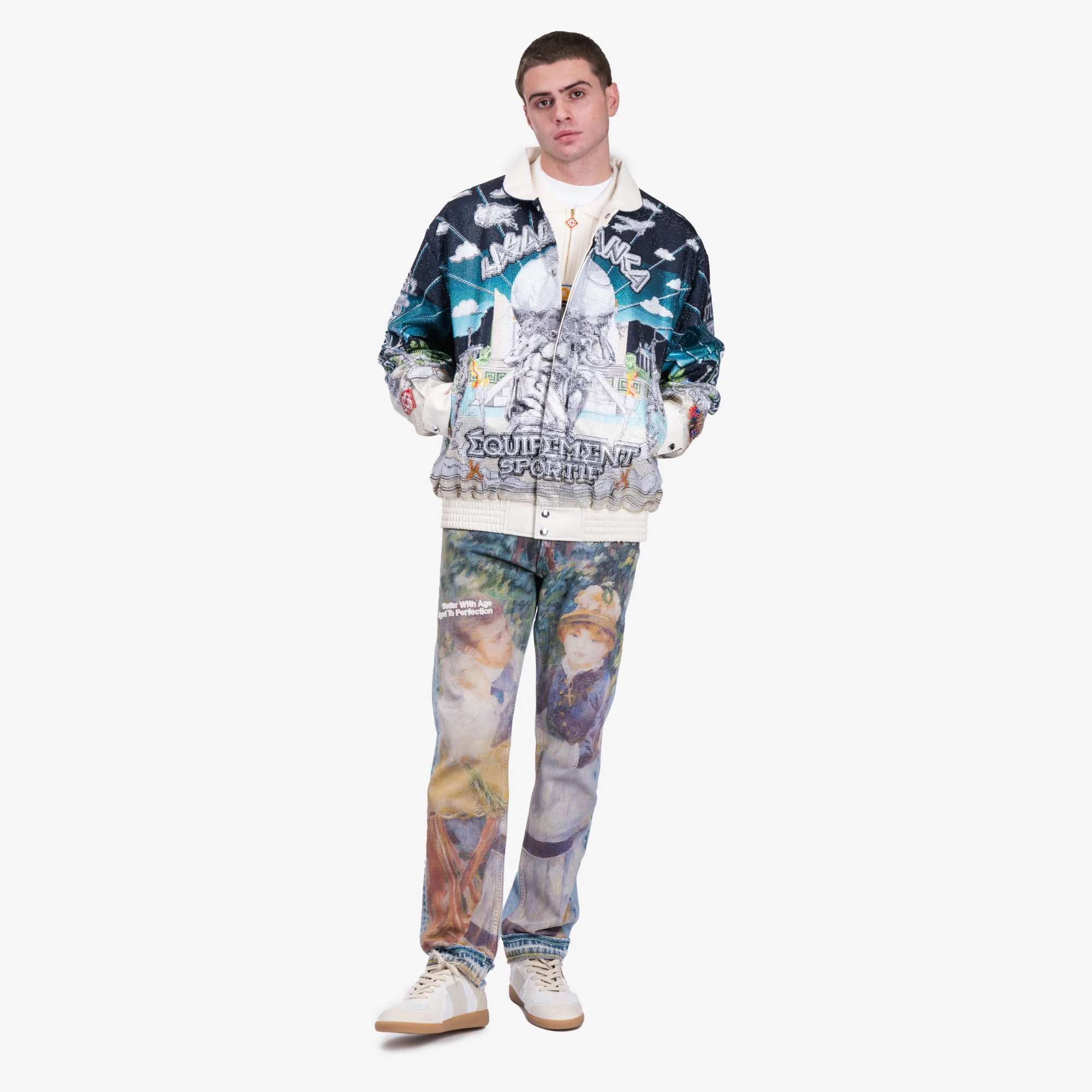 Le Temple du Sport Crystal Bomber Jacket - Image 2