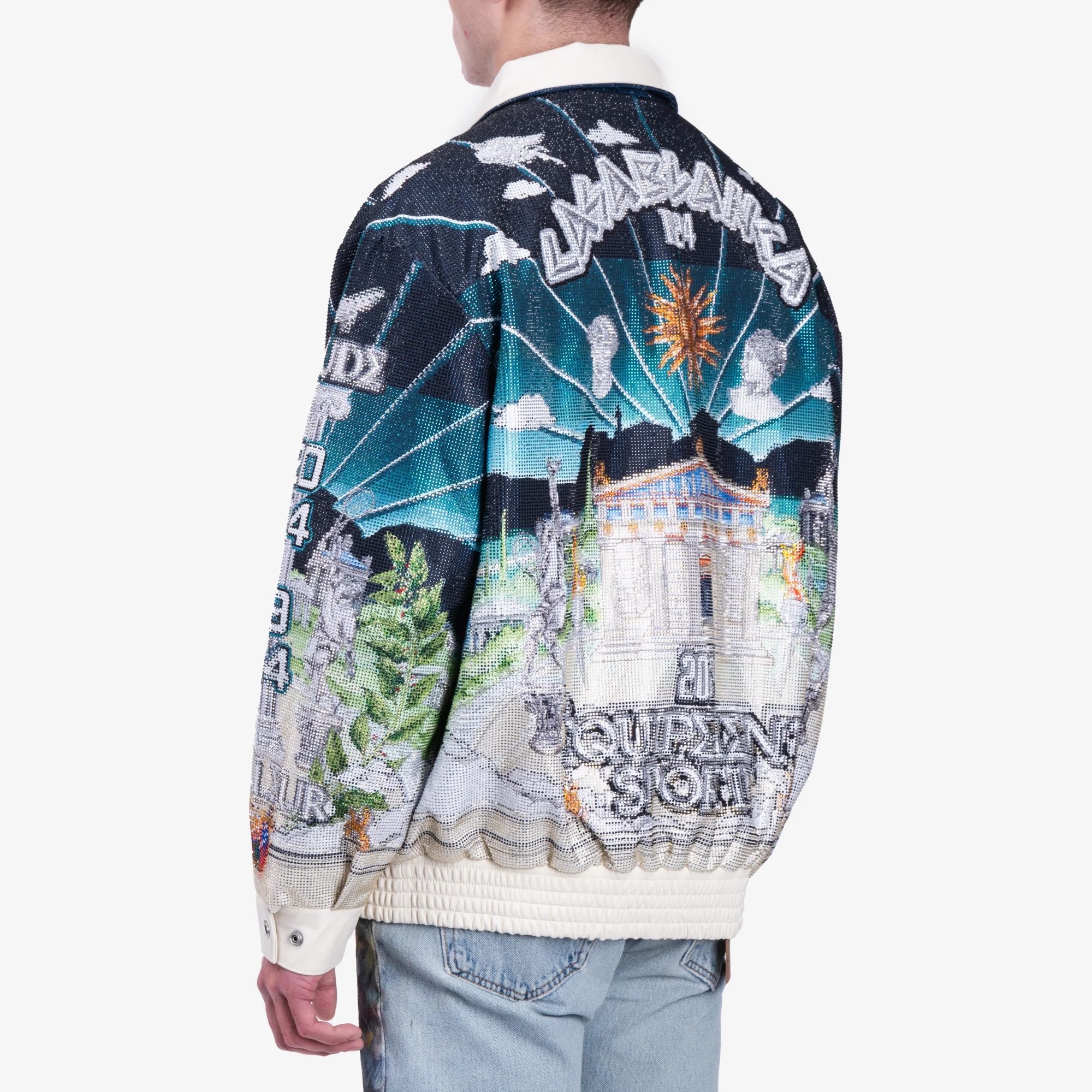Le Temple du Sport Crystal Bomber Jacket - Image 4