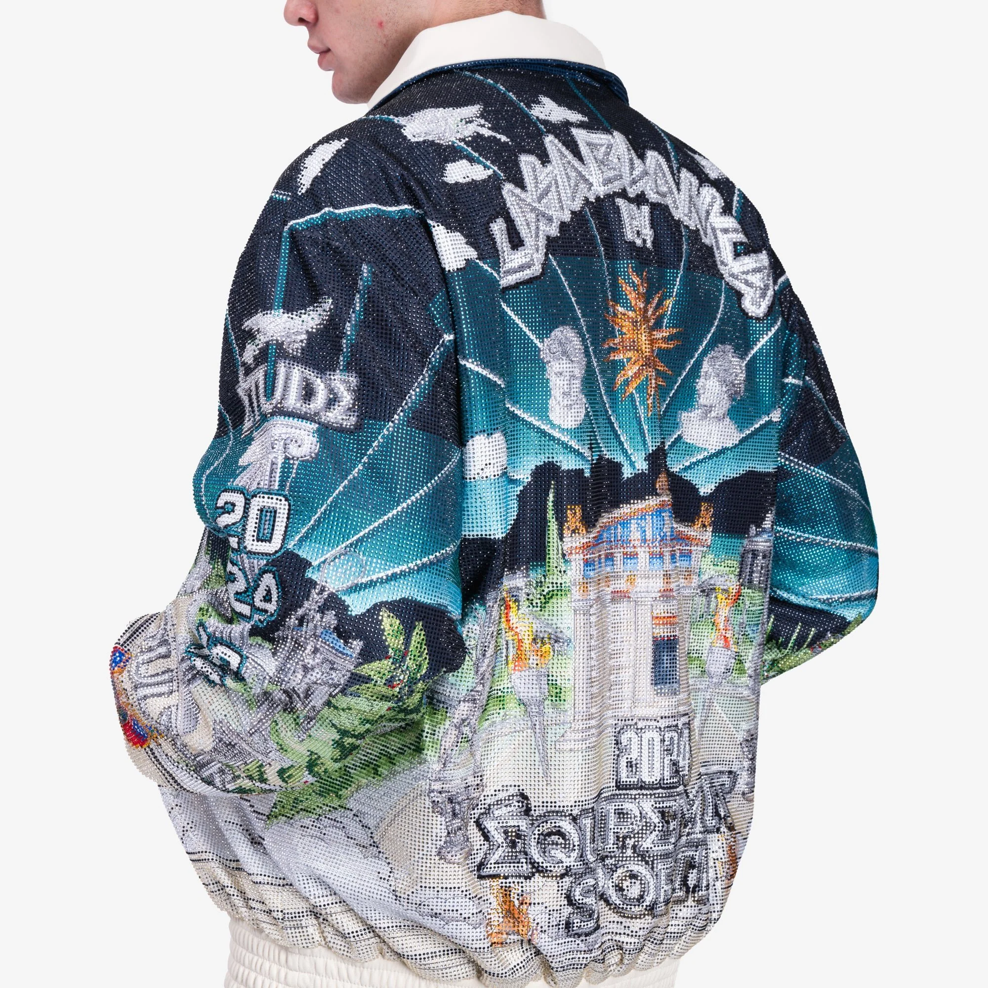 Le Temple du Sport Crystal Bomber Jacket - Image 6