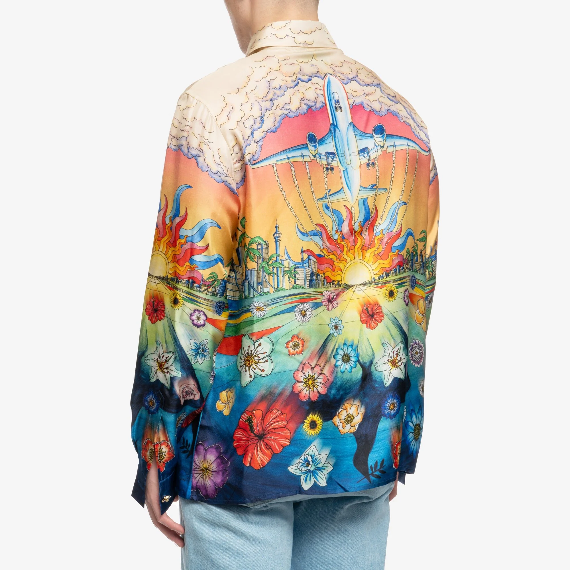 Lenvol LS Silk Shirt - Image 4