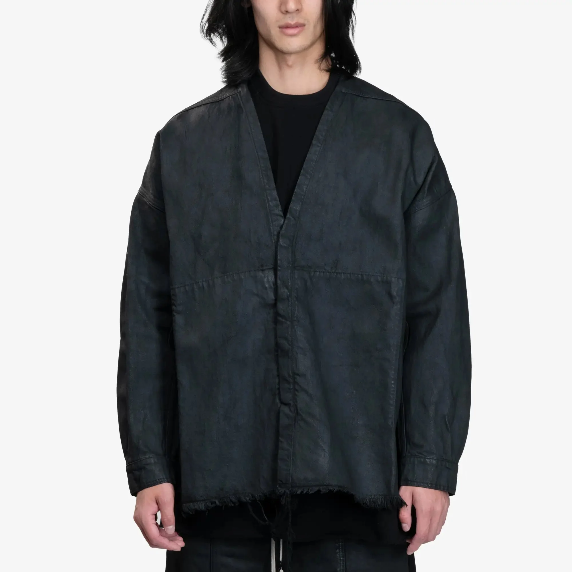 Lido Larry Black Wax Shirt