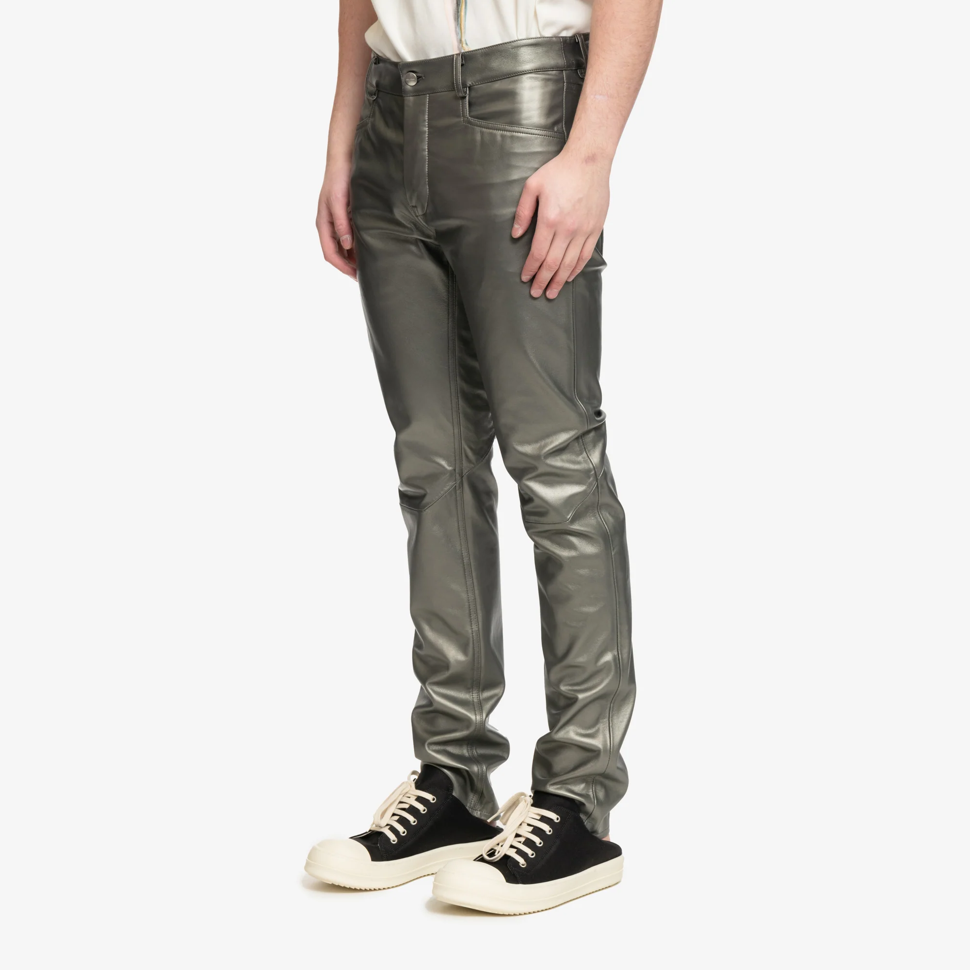 Lido Tyrone Leather Jeans - Image 3
