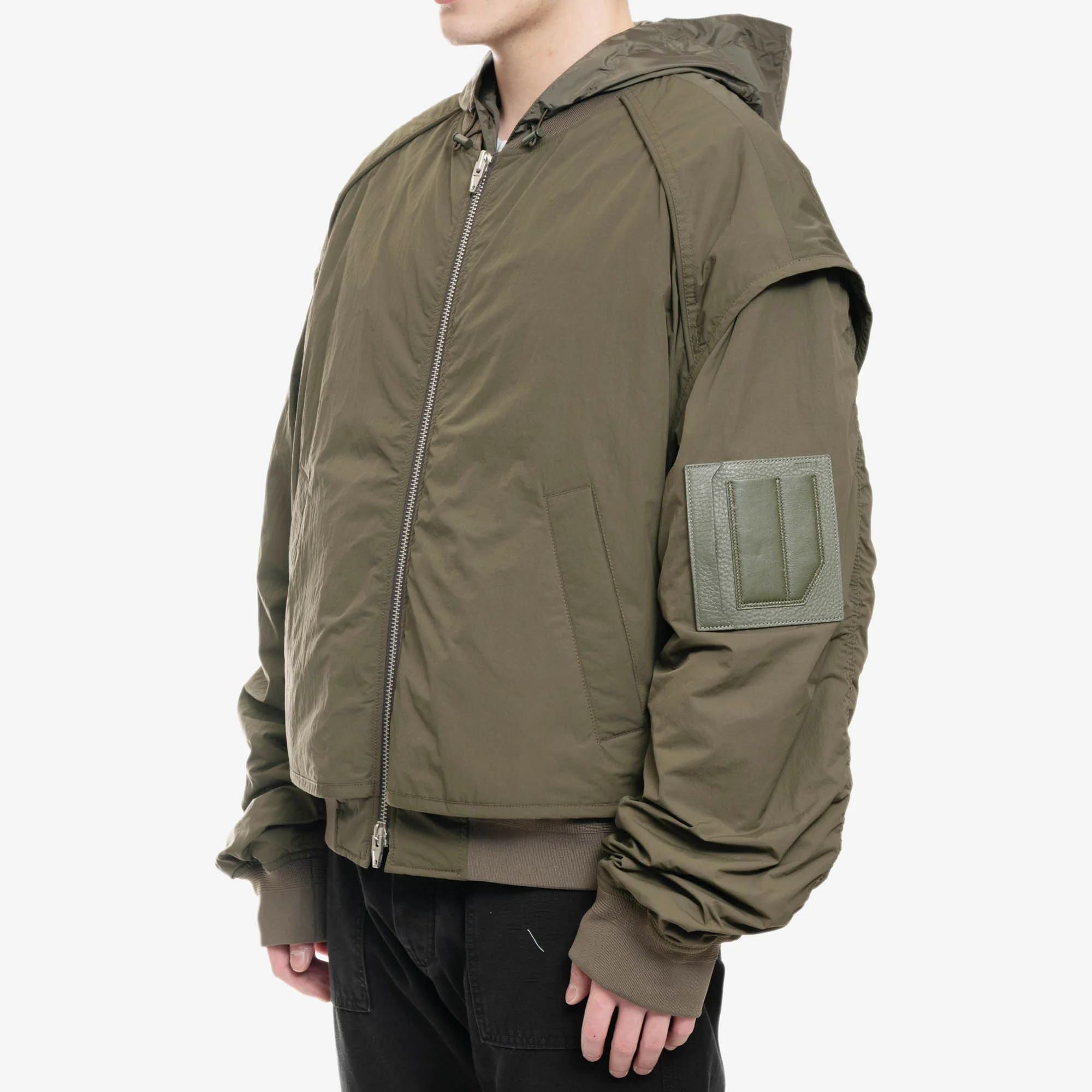 Lightweight Hood Detach MA-1 Jacket - Image 3
