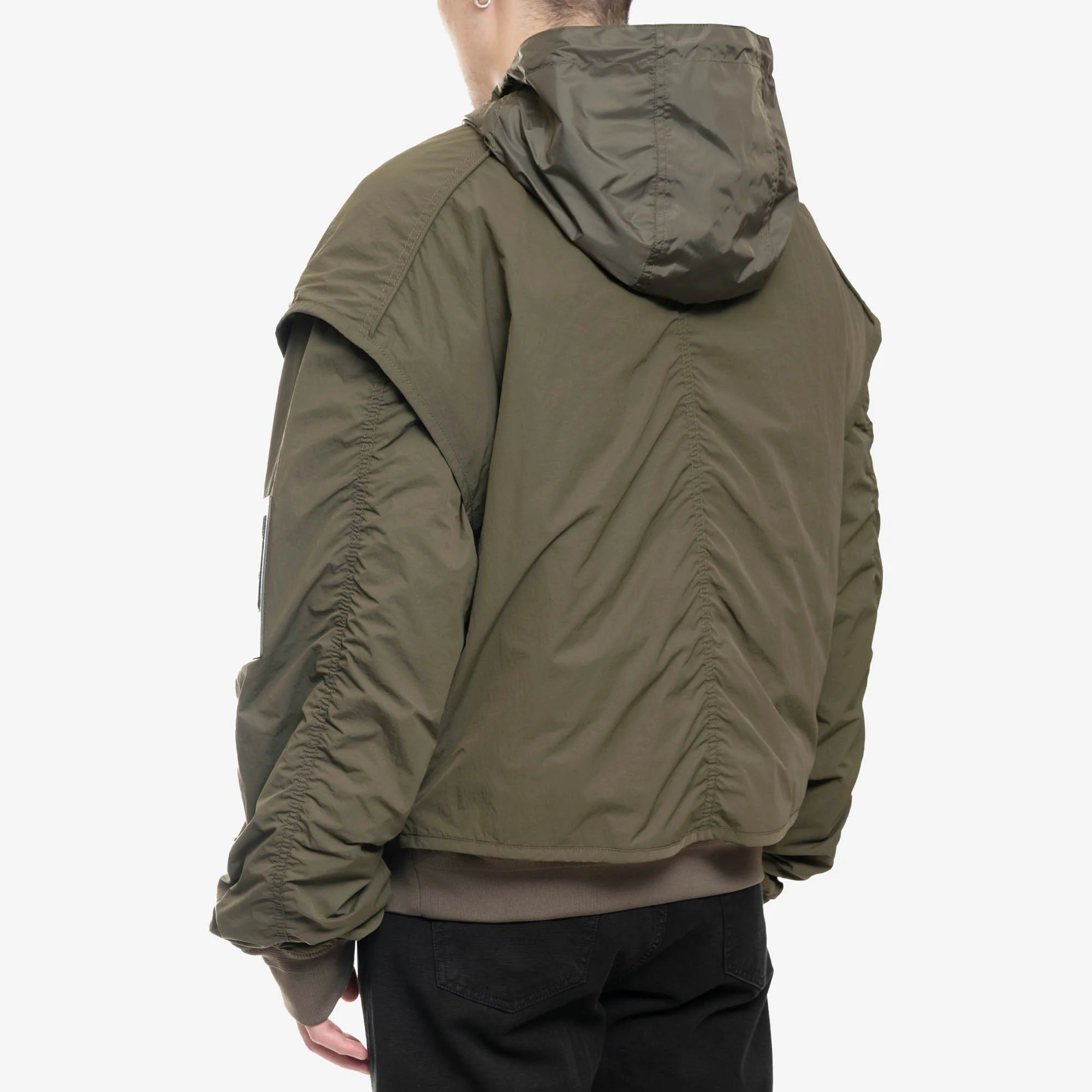 Lightweight Hood Detach MA-1 Jacket - Image 4