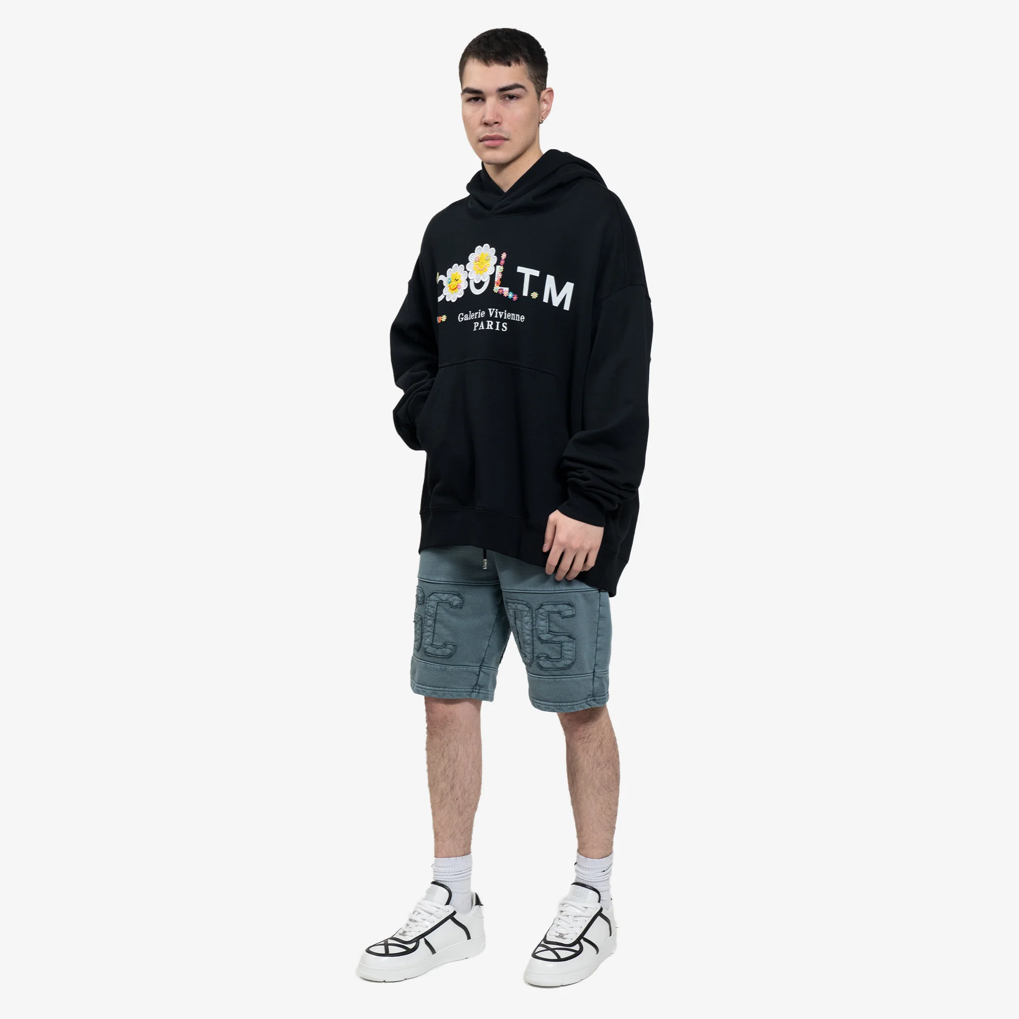 Logo Embroidered Oversize Hoody - Image 2
