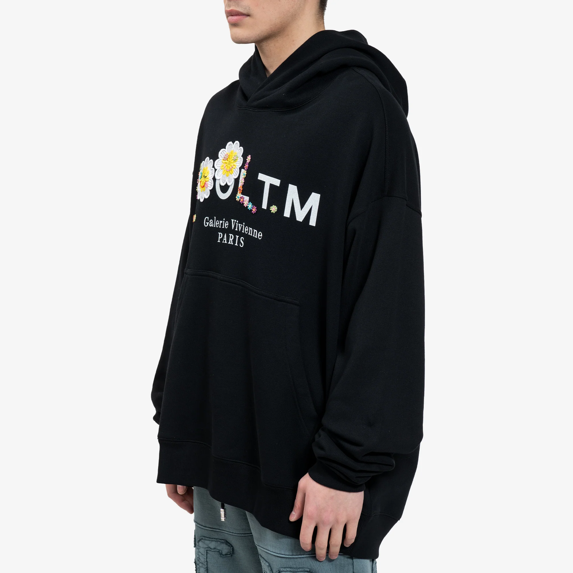 Logo Embroidered Oversize Hoody - Image 3
