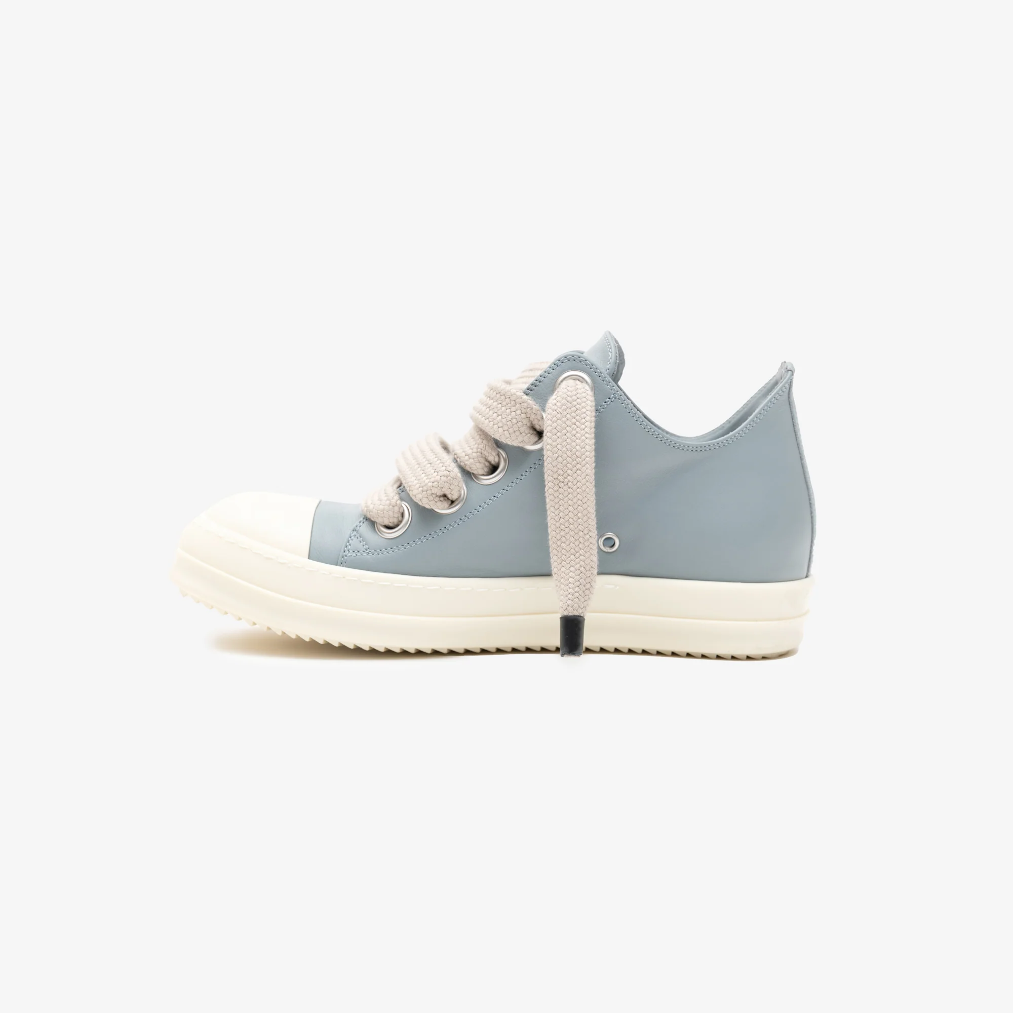 Low-Top Jumbolace Leather Sneakers - Image 4