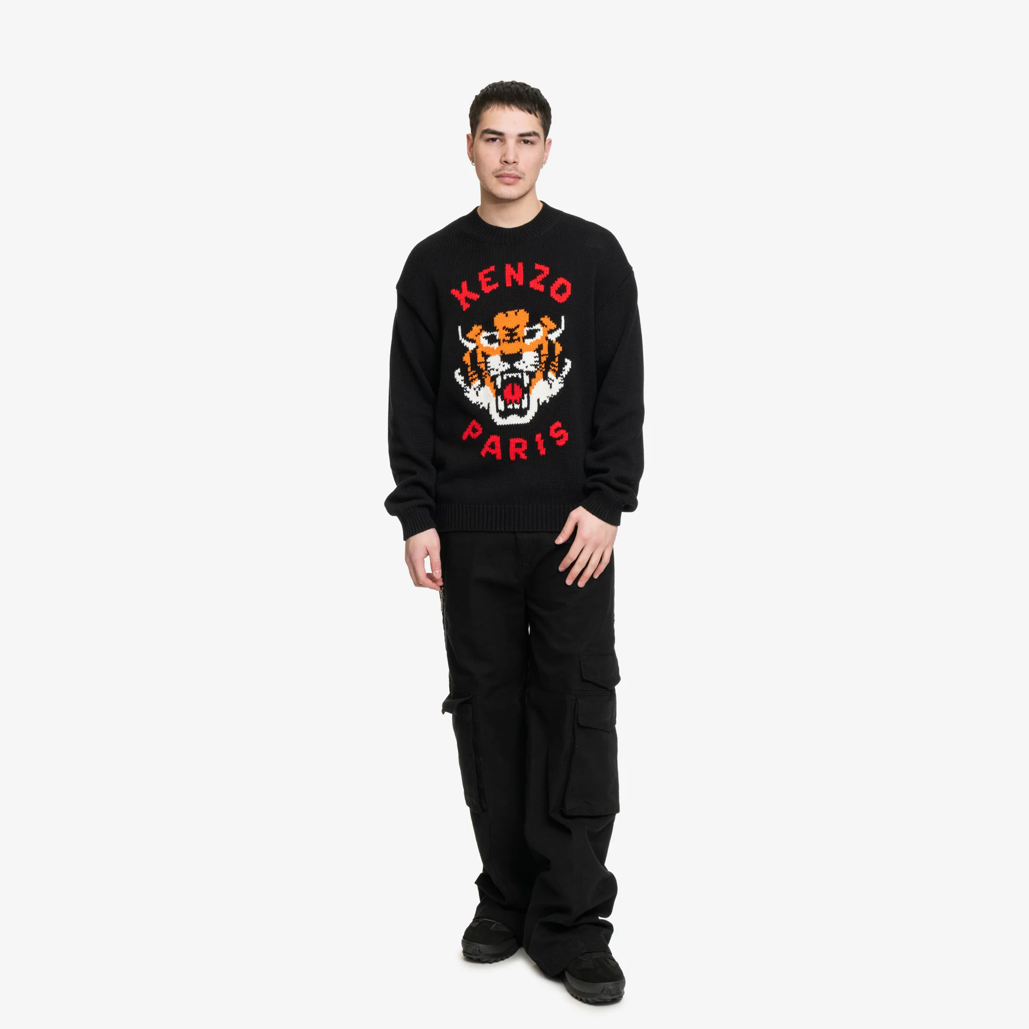 Lucky Tiger Knit Sweater - Image 2