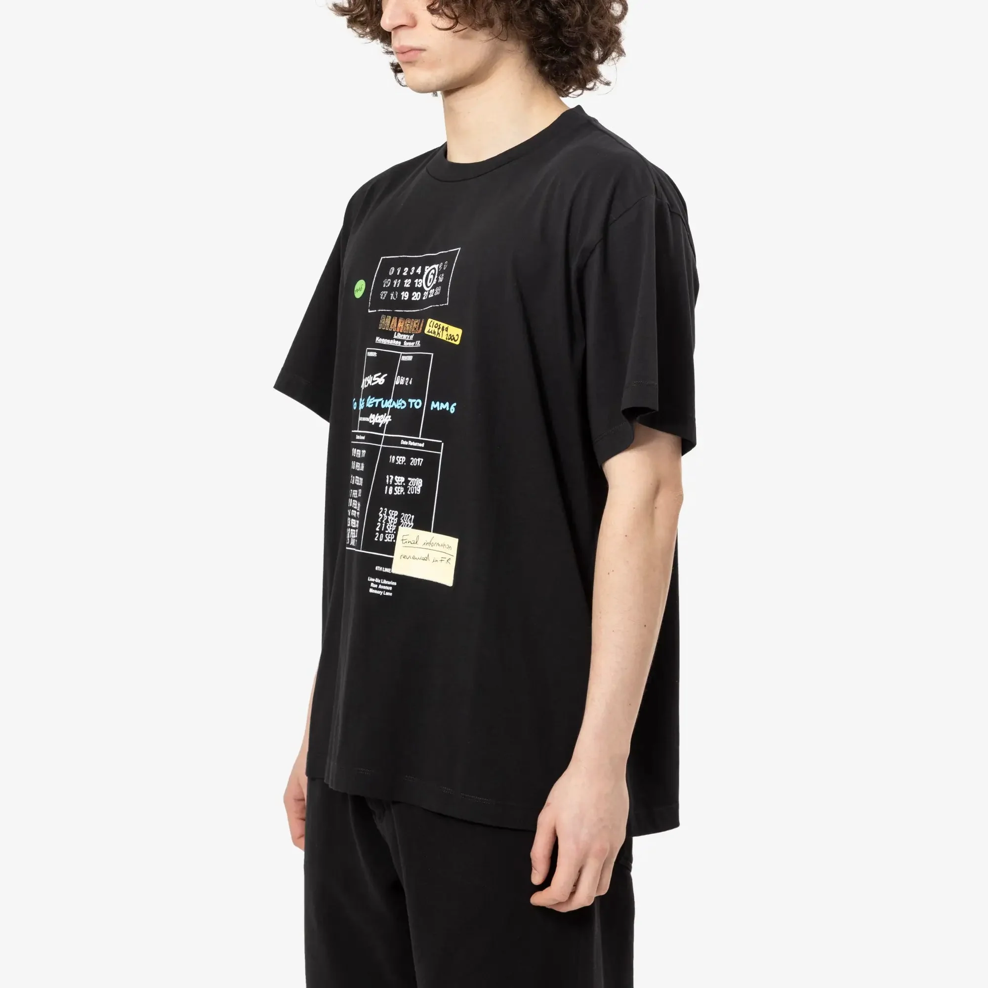 Library Stamp T-Shirt - Image 3
