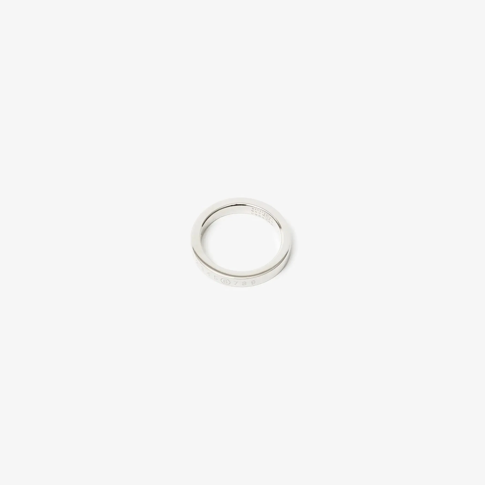 Numeric Minimal Signature 3mm Ring - Image 3