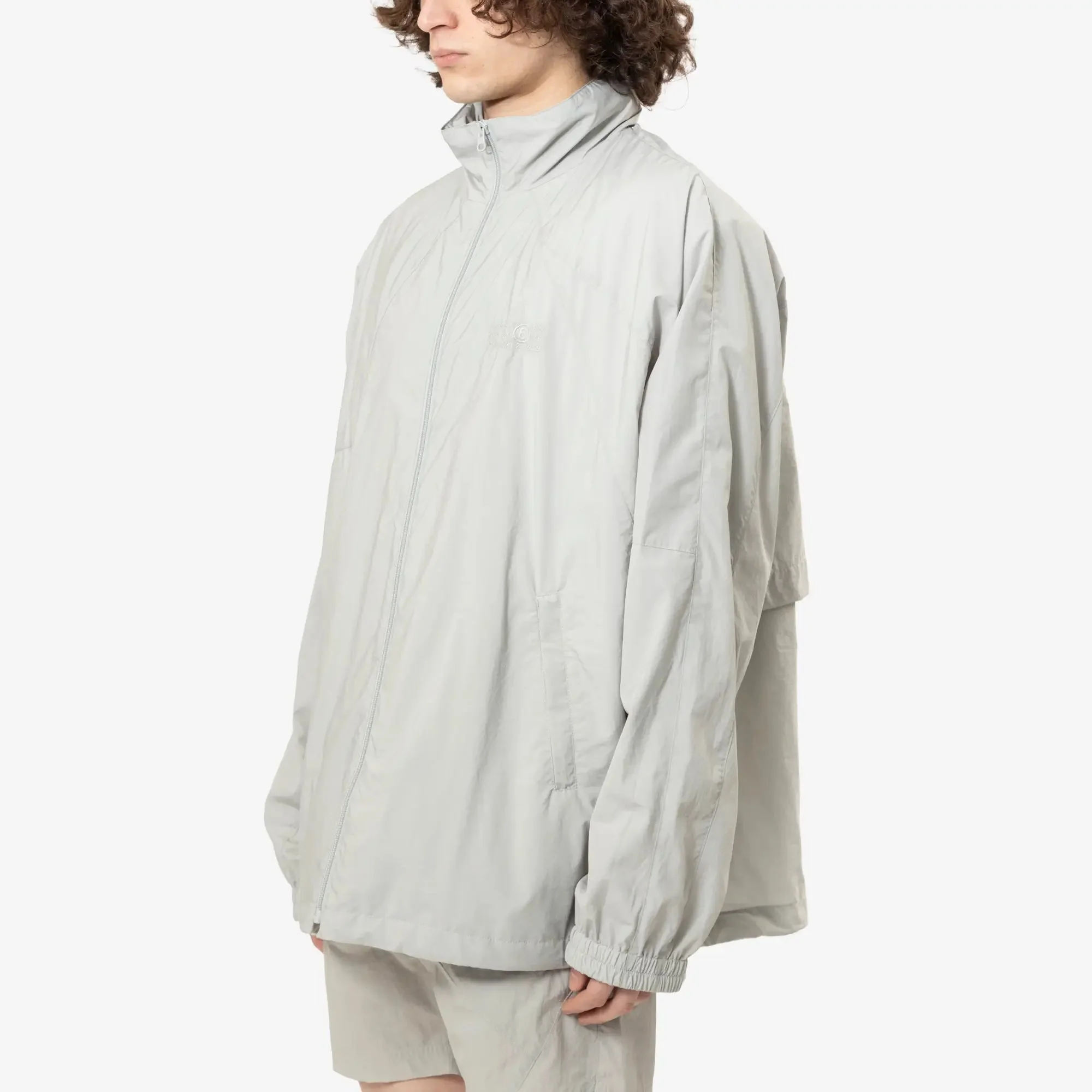 Nylon Windbreaker Jacket - Image 3