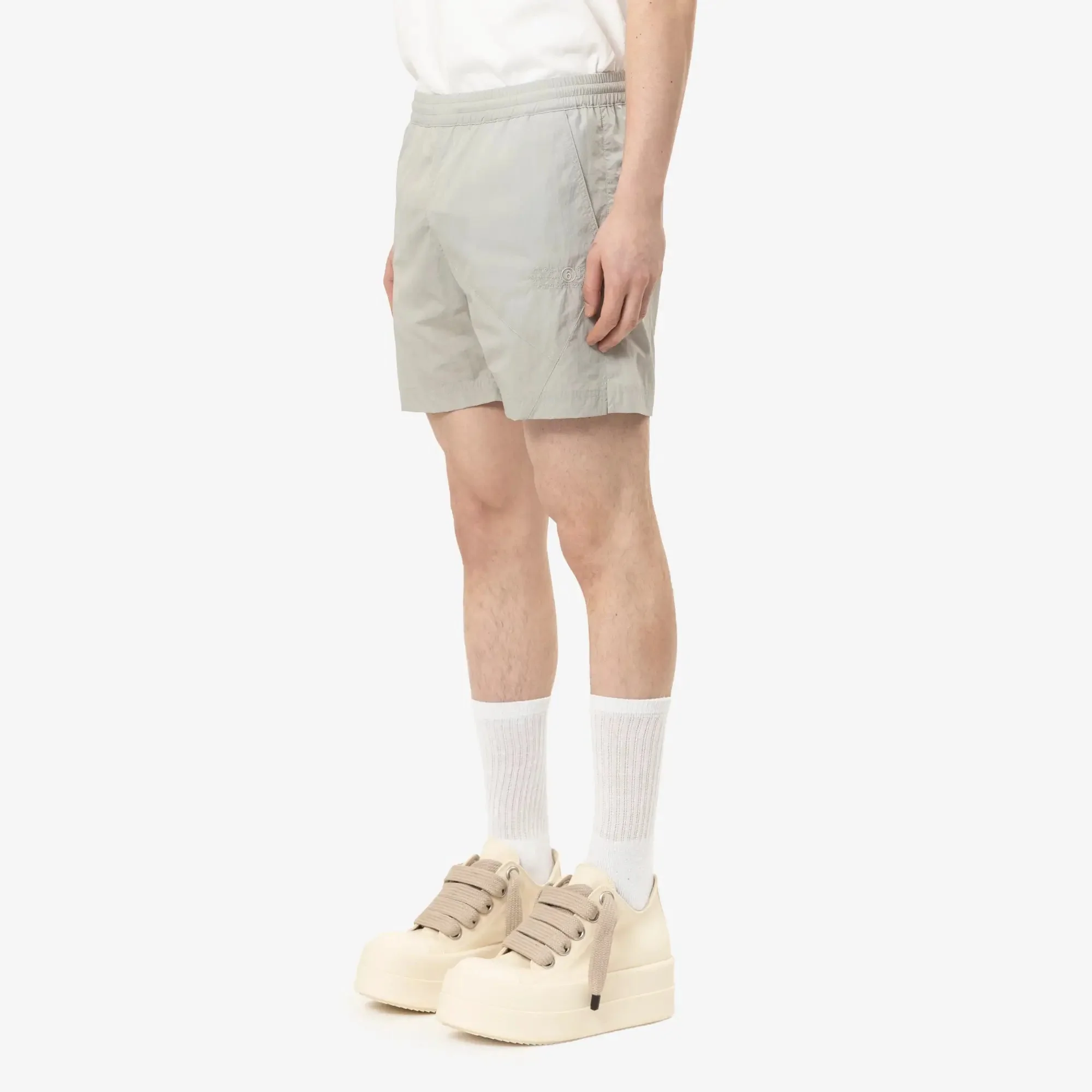 Nylon Windbreaker Shorts - Image 3
