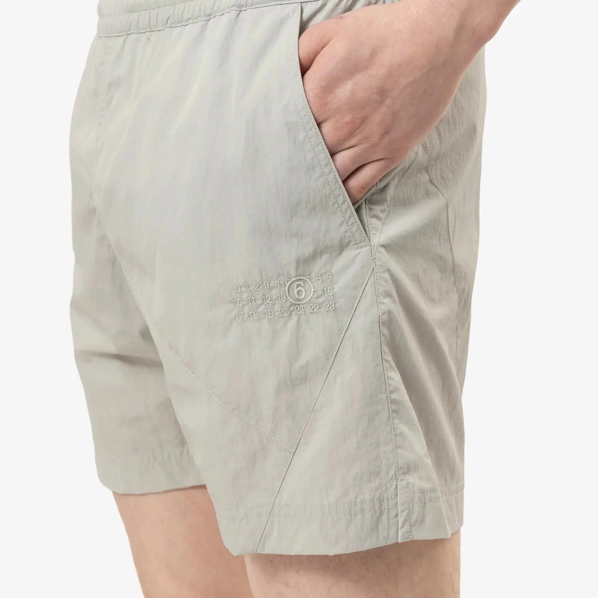 Nylon Windbreaker Shorts - Image 5