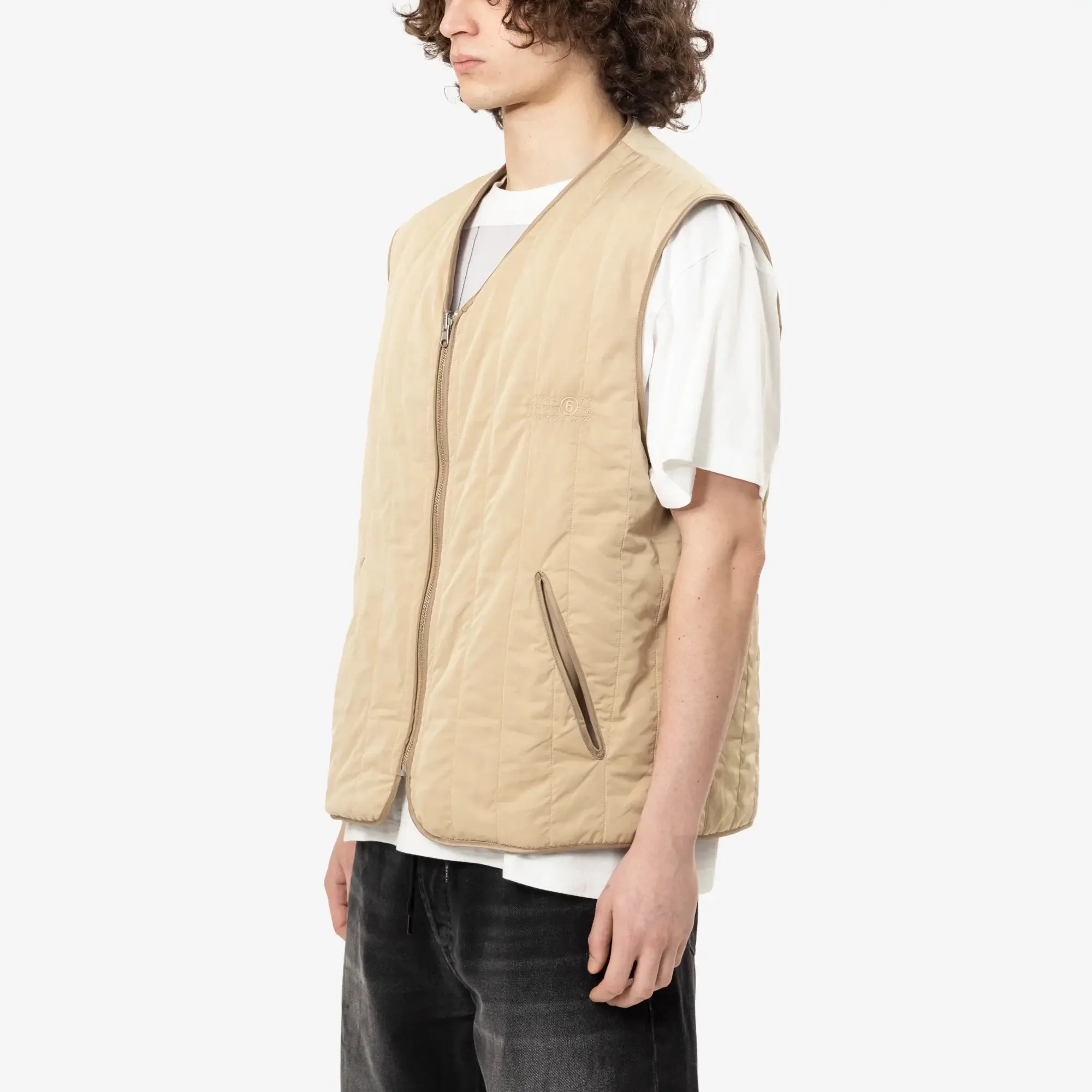 Padded Nylon Vest - Image 3