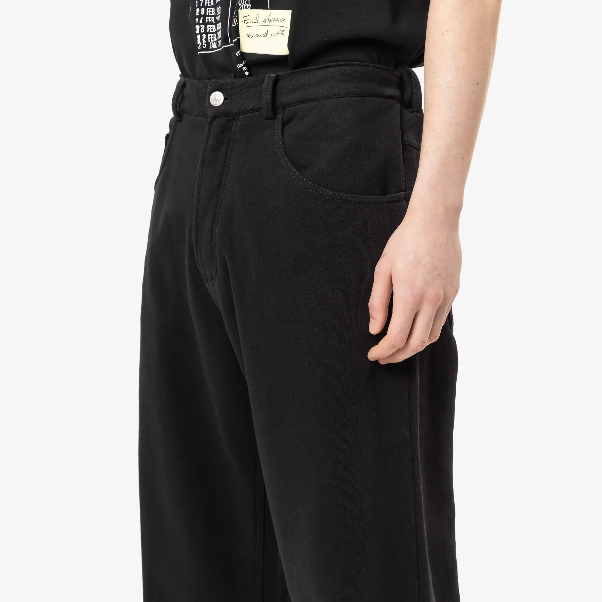 Wide Leg Cotton Trousers - Image 5