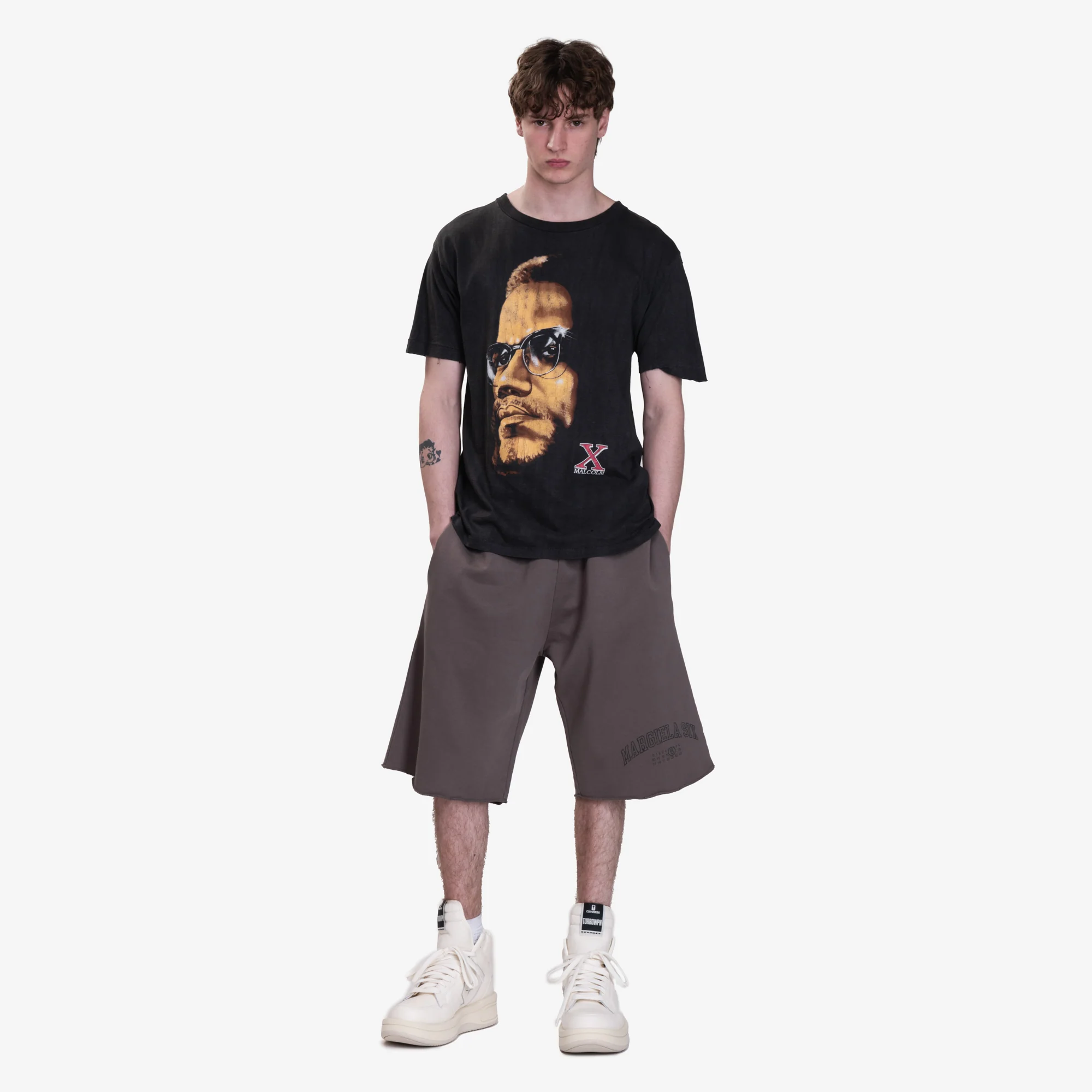 Malcolm X Vintage T-Shirt - Image 2