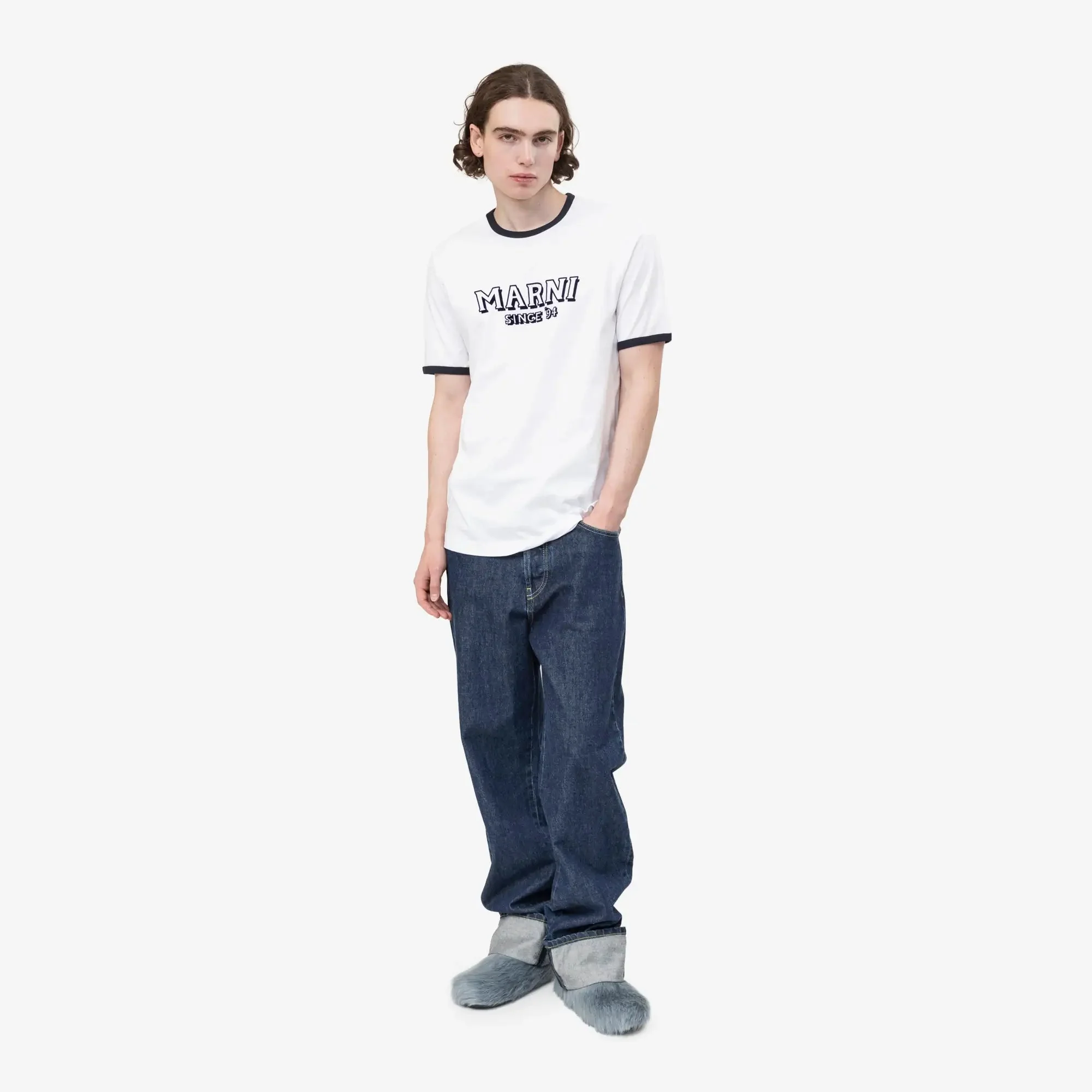 Since 94 Contrast Trim T-Shirt - Image 2
