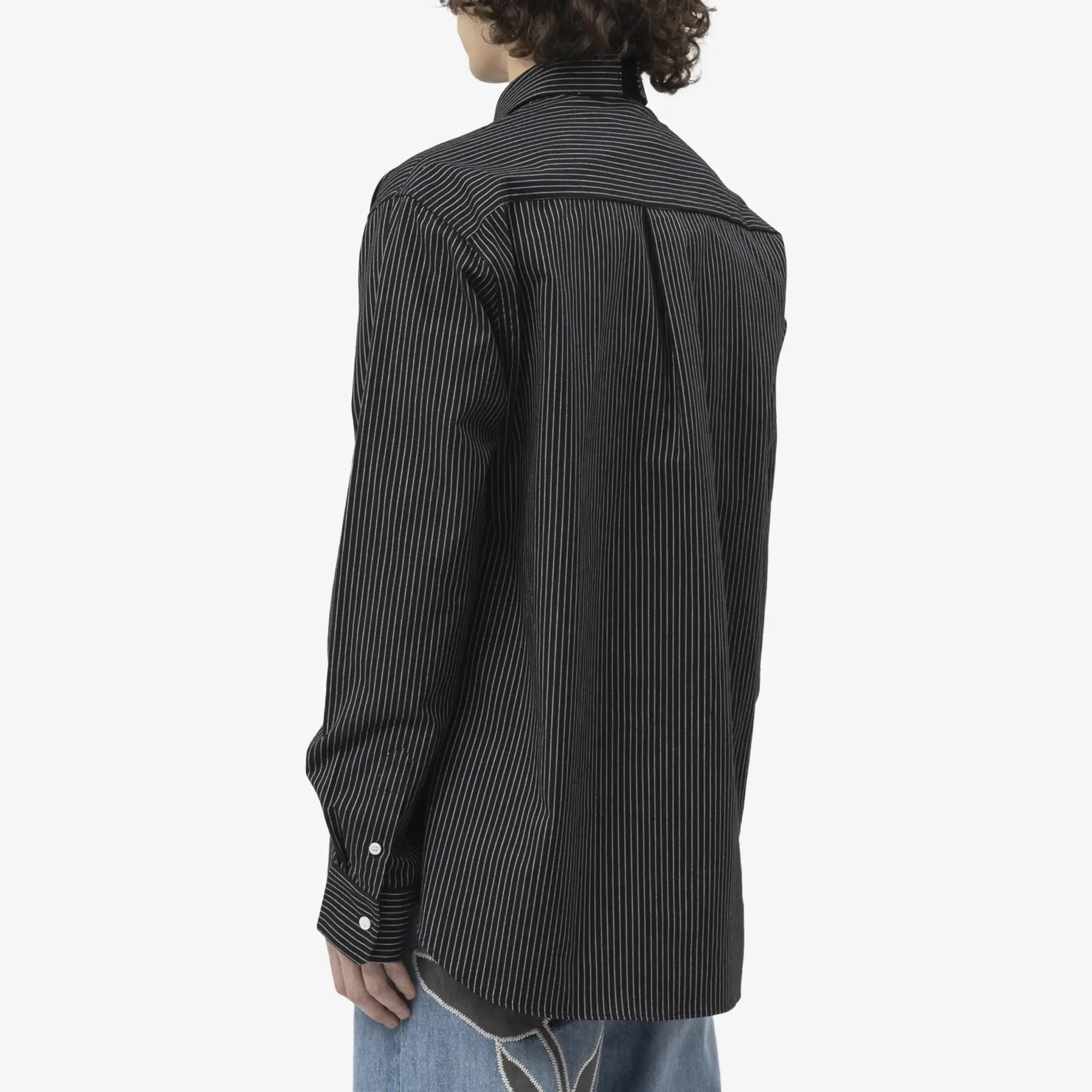Striped Pocket Logo Shirt - Image 4