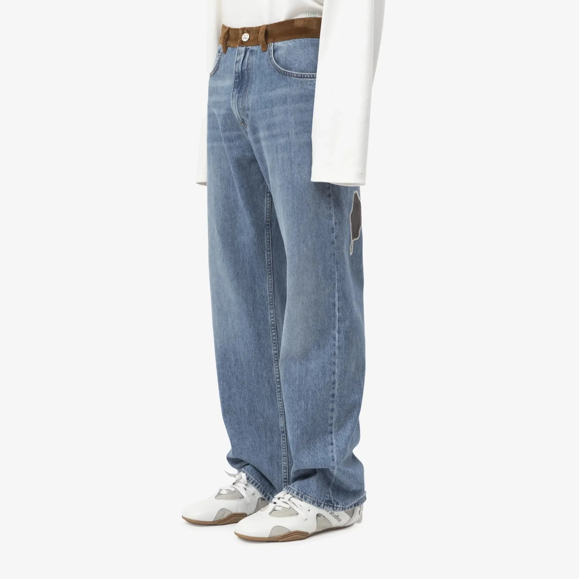 Velvet Waist Jeans - Image 3