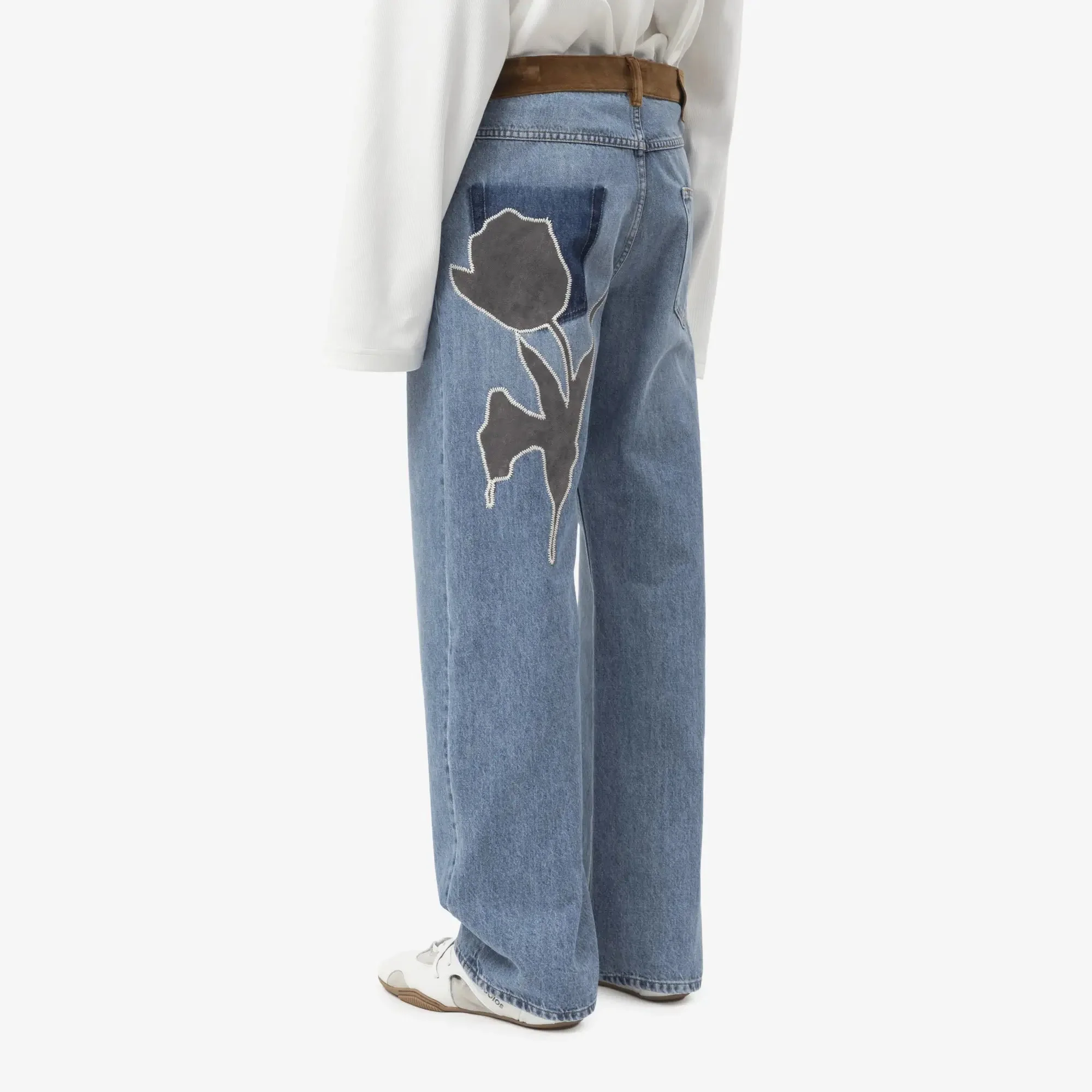 Velvet Waist Jeans - Image 4