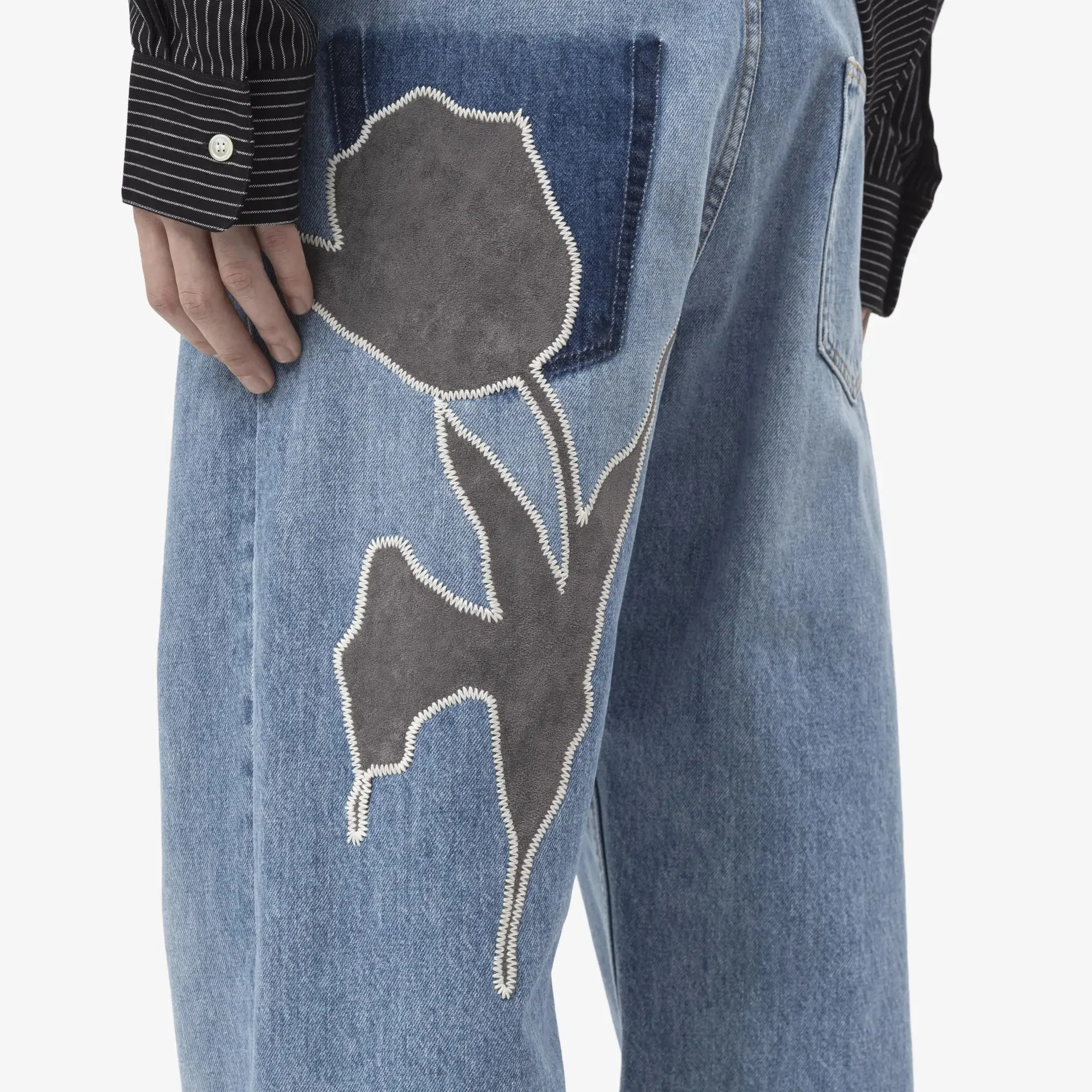 Velvet Waist Jeans - Image 5