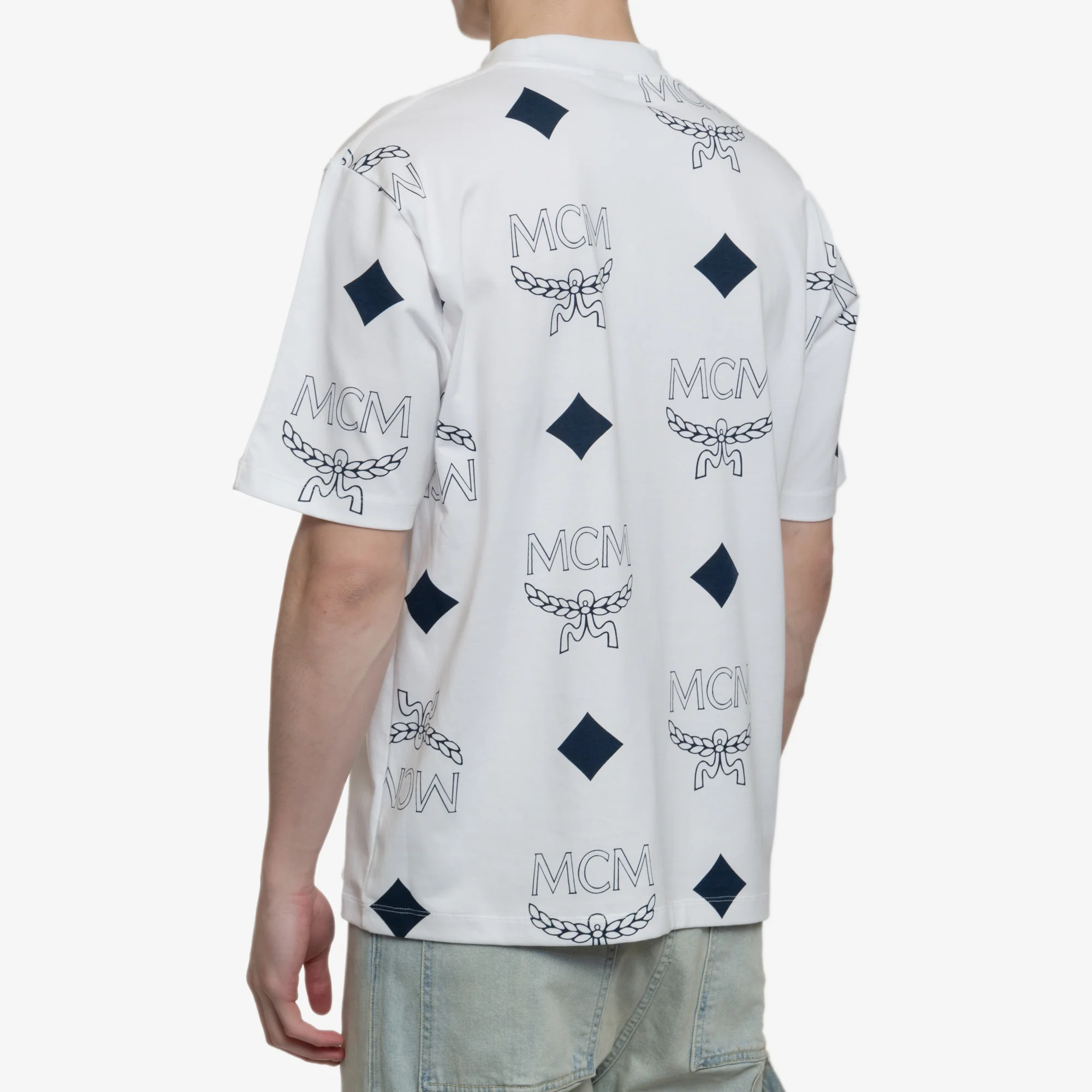MCM Big Visetos Mock Tee - Image 4