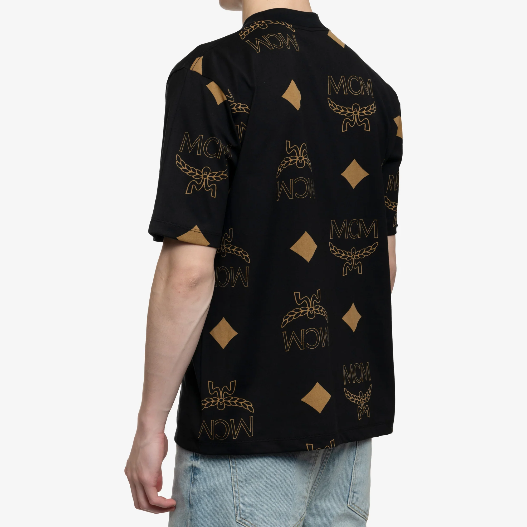 MCM Big Visetos Mock Tee - Image 4