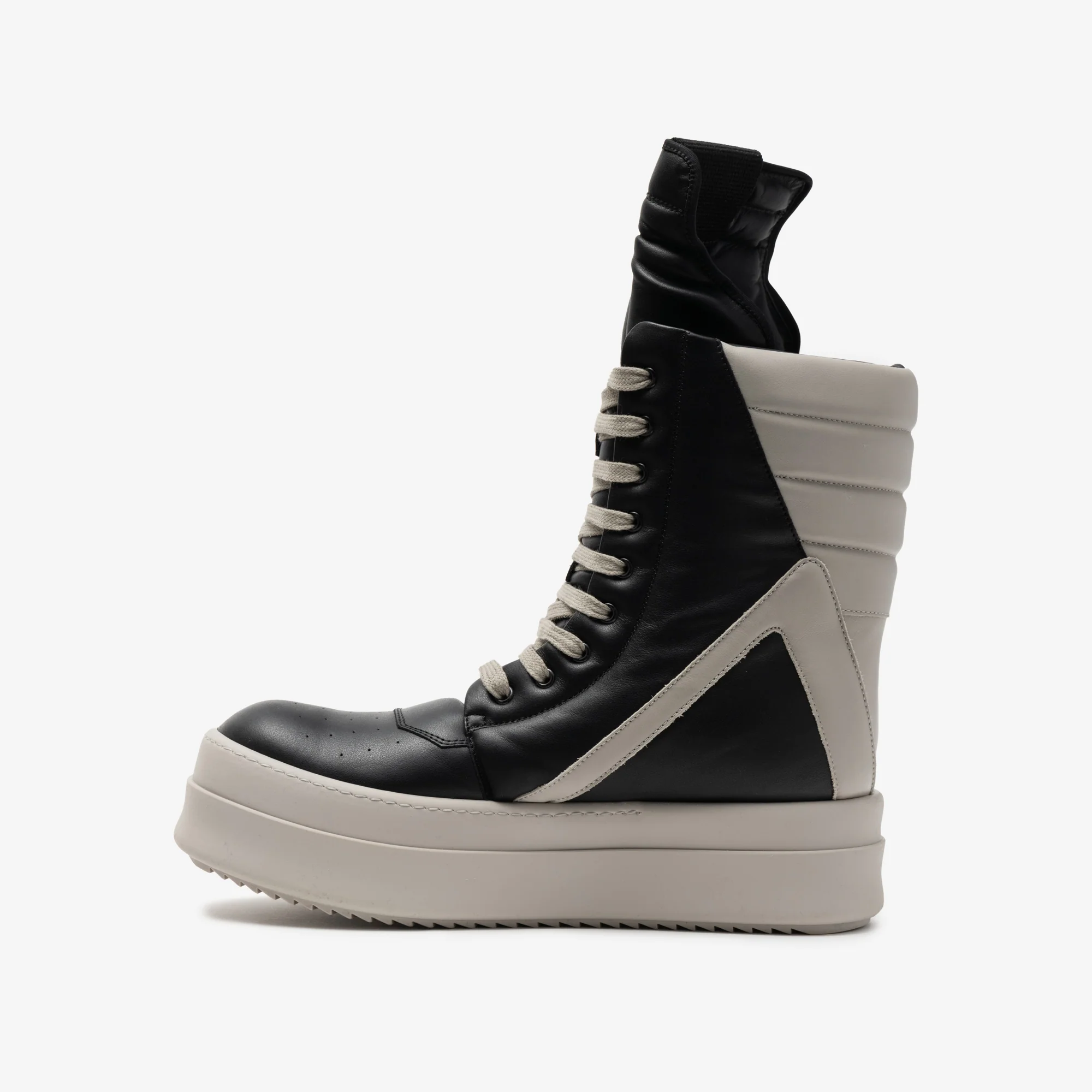 Mega Bumper Geobasket Sneakers - Black / Grey - Image 4