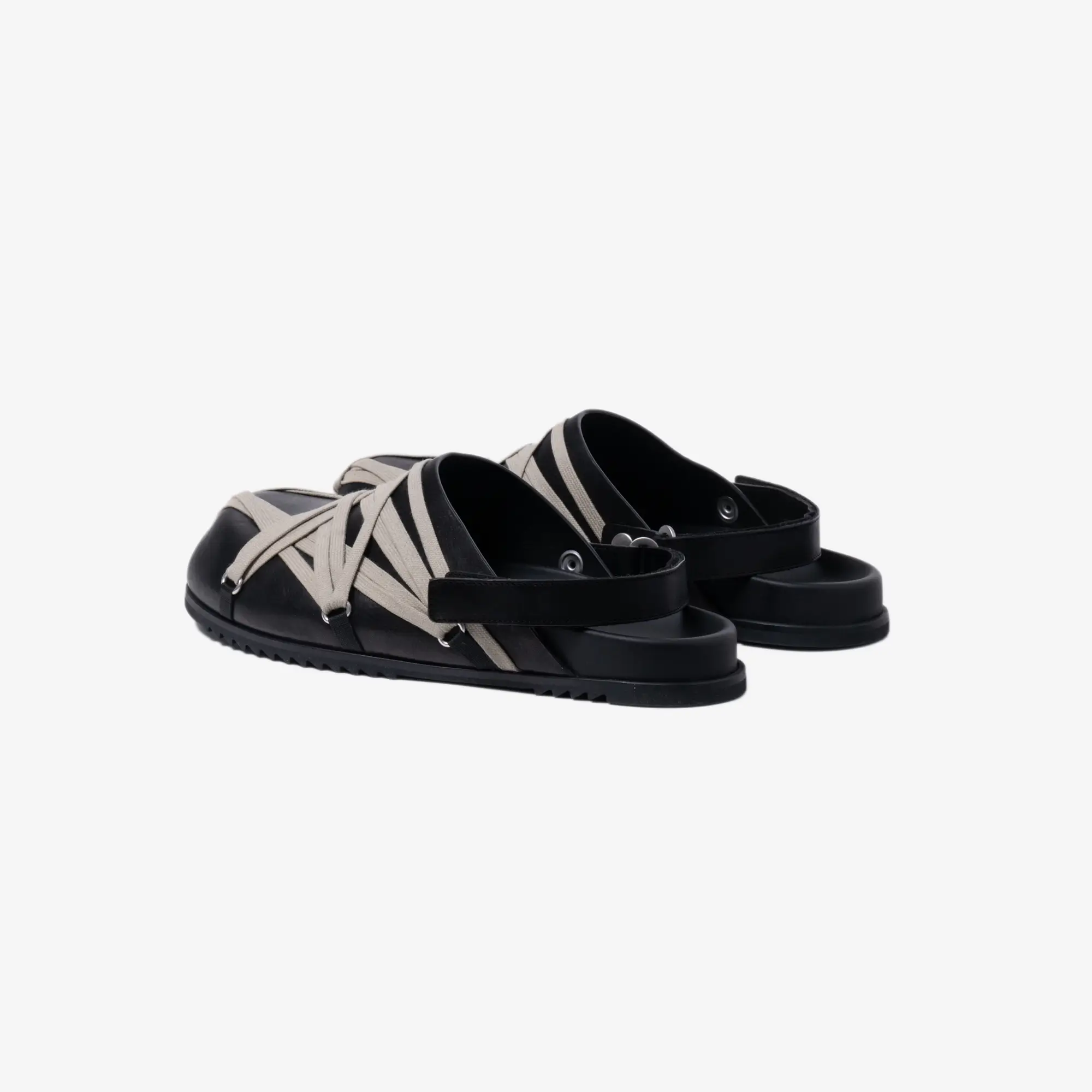 Megalace Leather Mules - Image 3