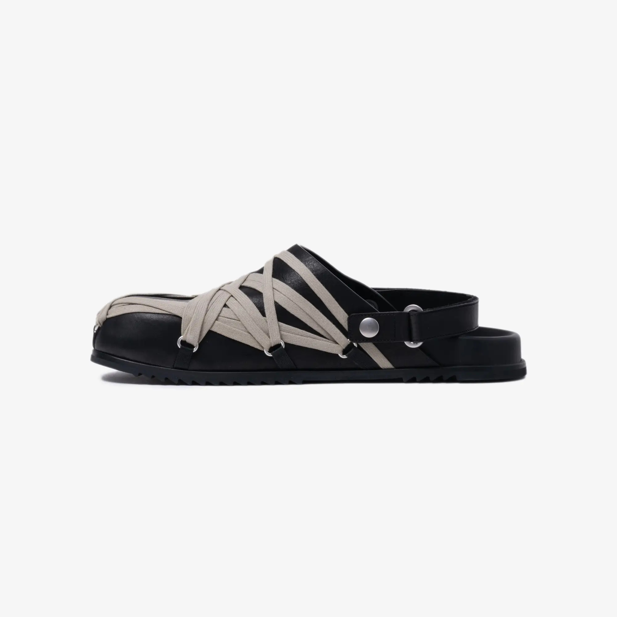 Megalace Leather Mules - Image 4