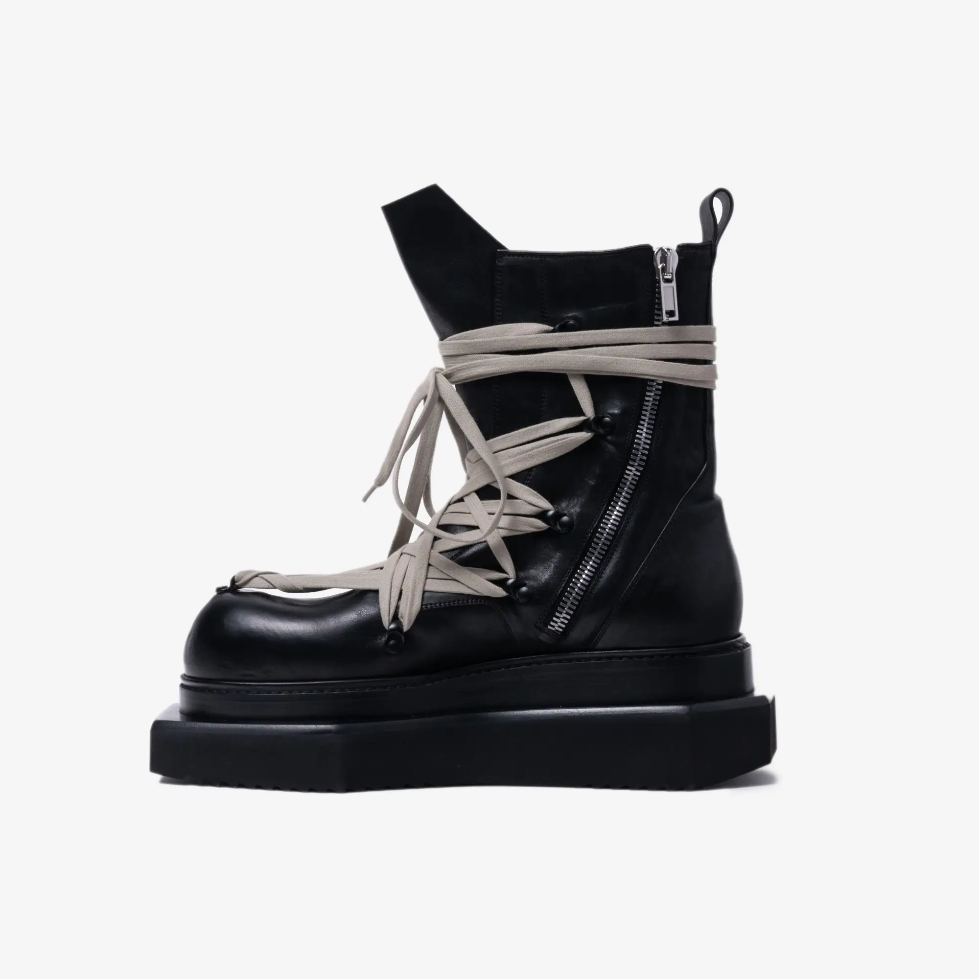 Megalace Turbo Cyclops Leather Boots - Image 4