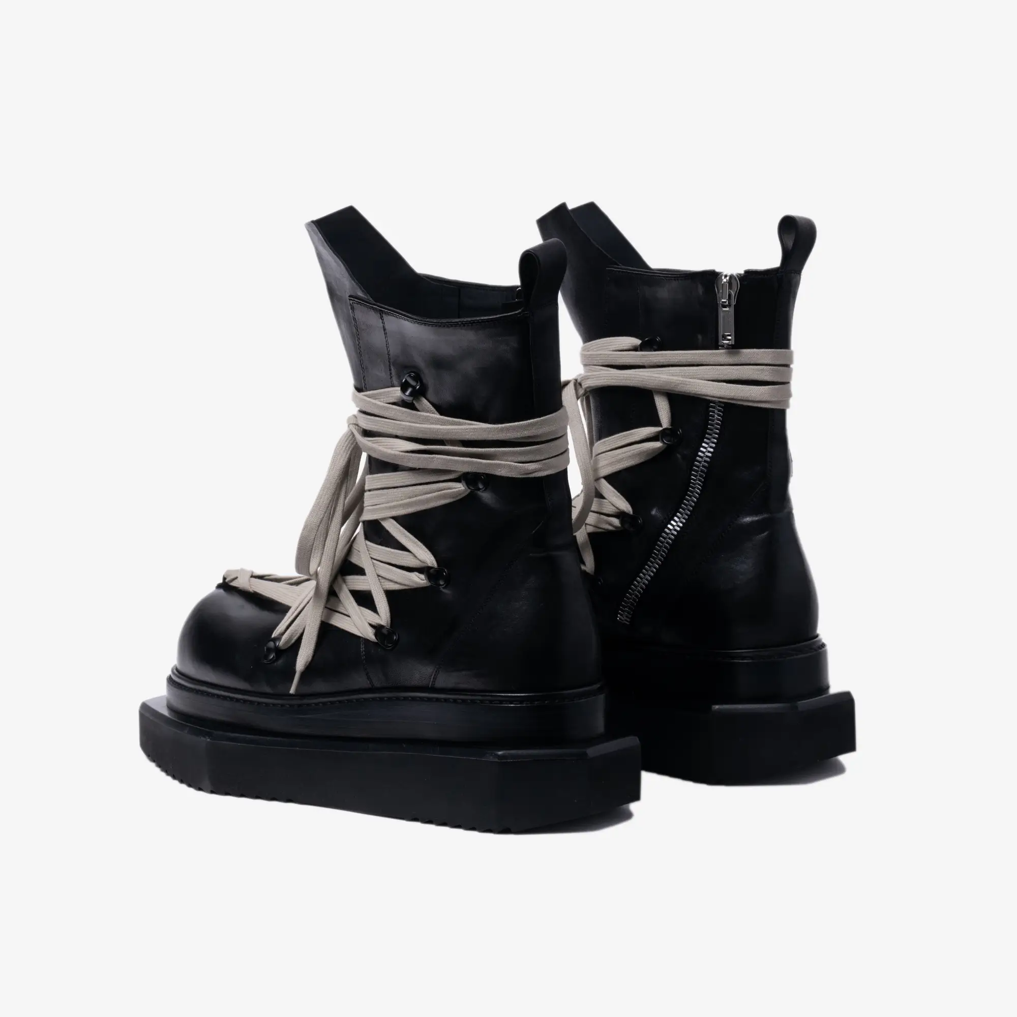 Megalace Turbo Cyclops Leather Boots - Image 5