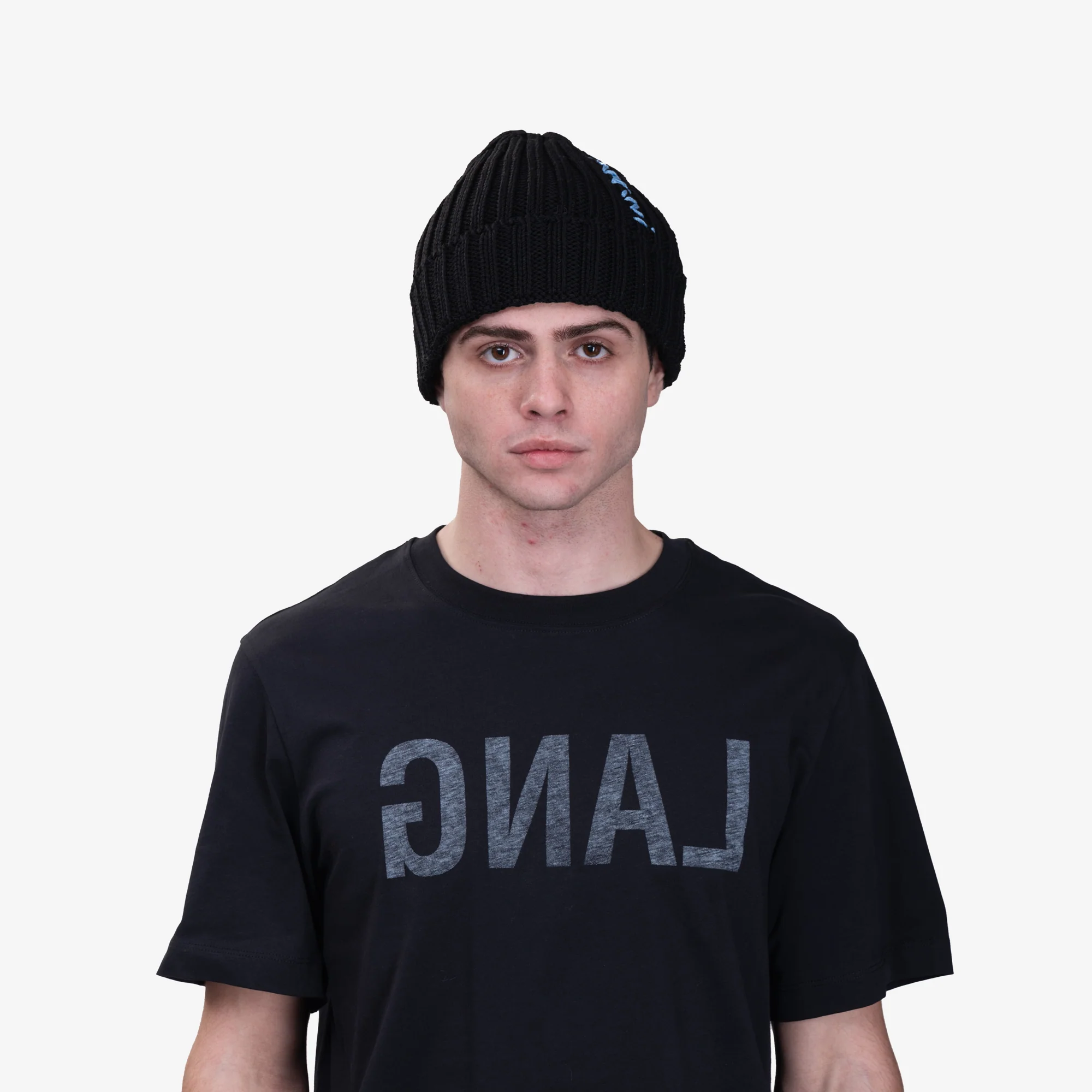 Mending Cable Knit Beanie - Image 2